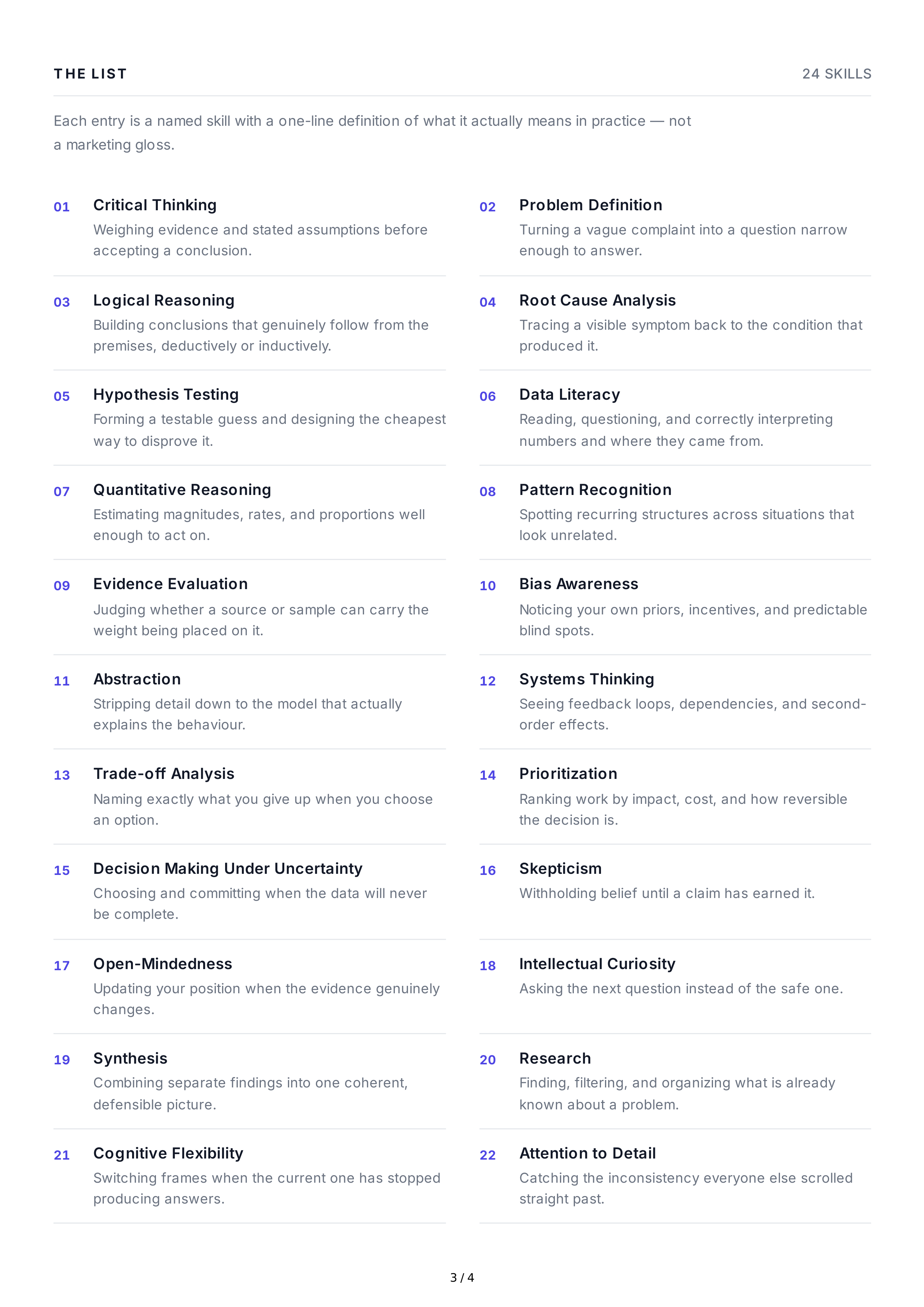 Analytical Thinking Soft Skills — page 3