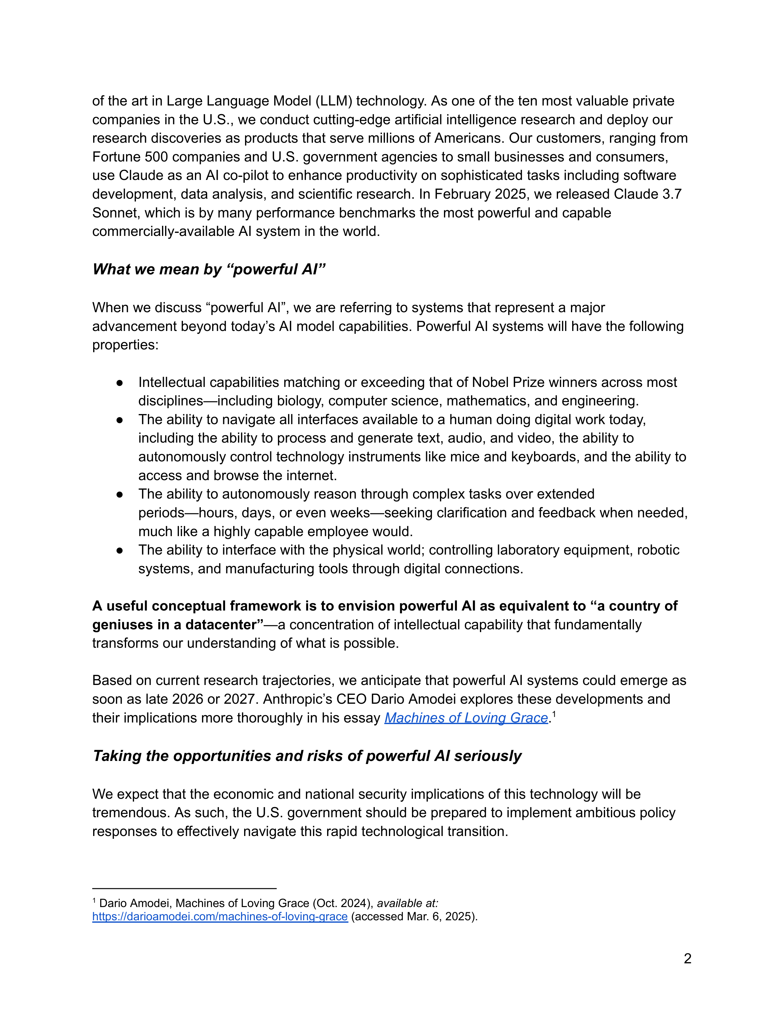 Anthropic for AI models and products — page 2