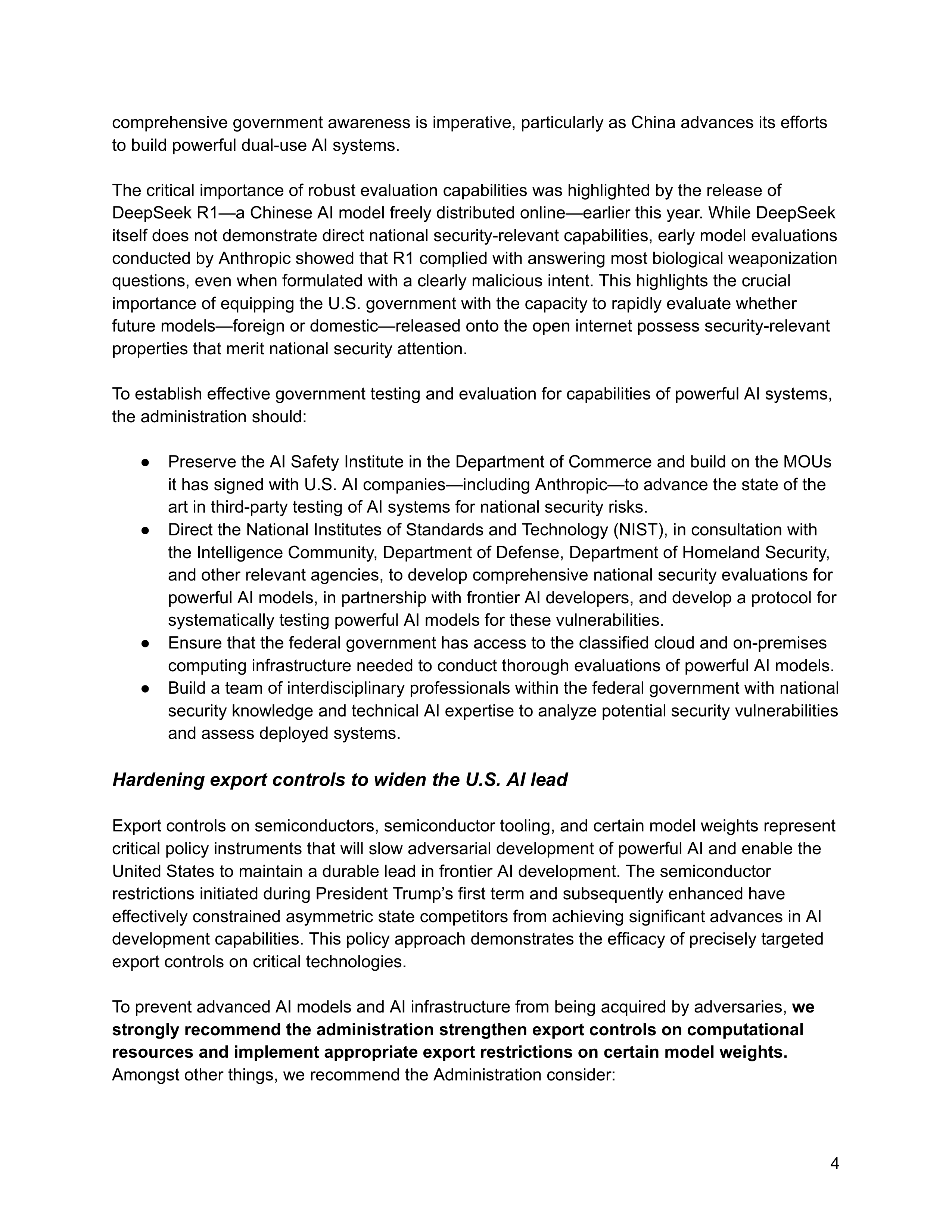 Anthropic for AI models and products — page 4