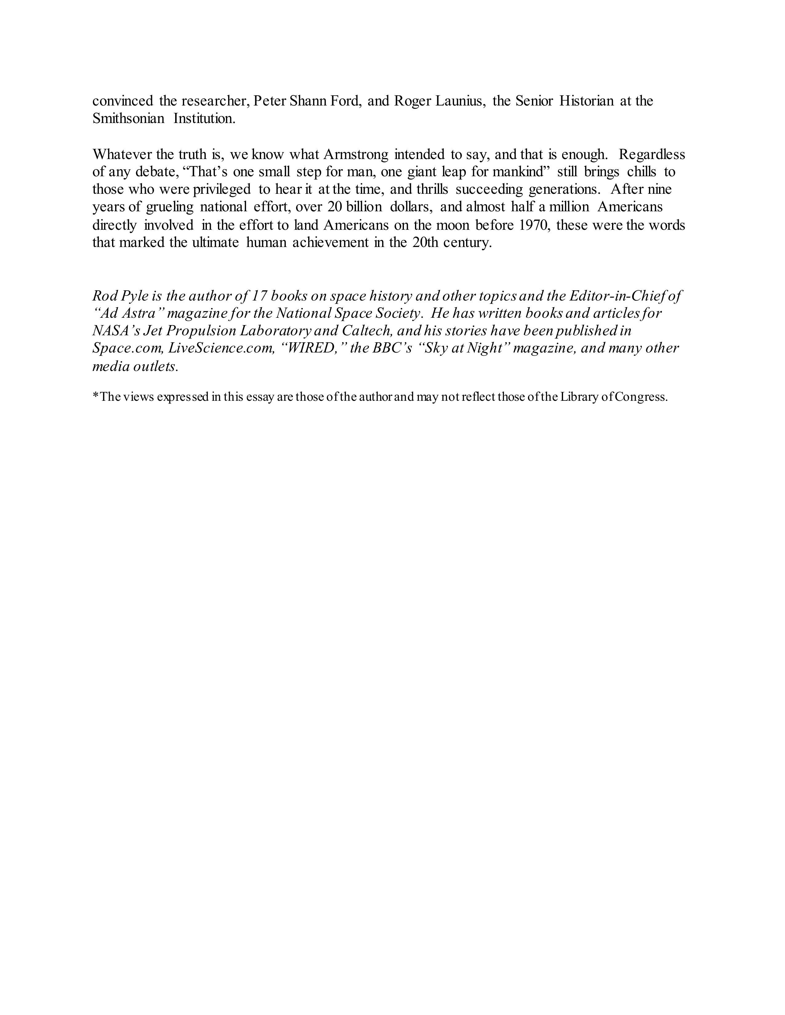 Apollo 11 Armstrong Broadcast Essay — page 3