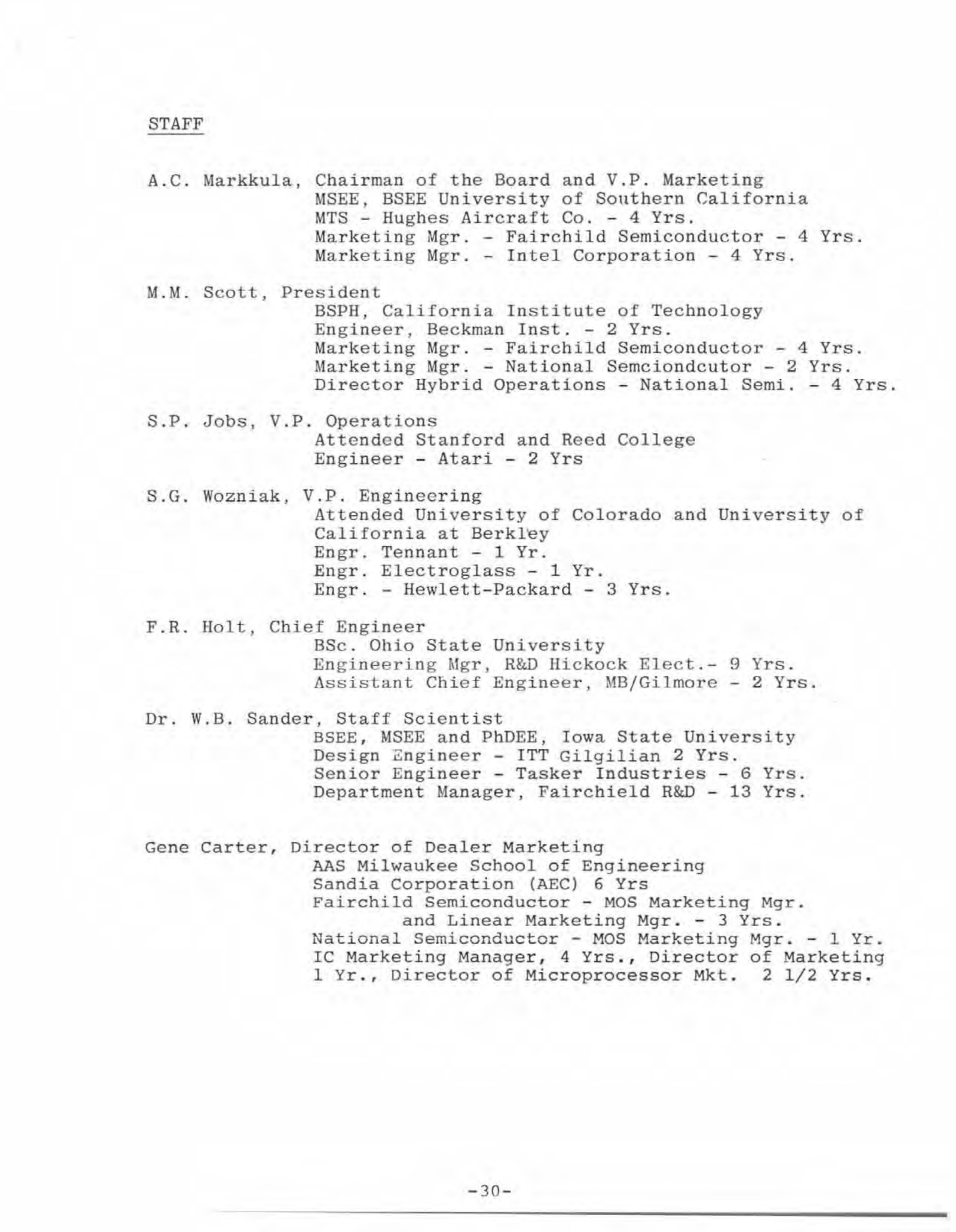 Apple Business Plan — page 24