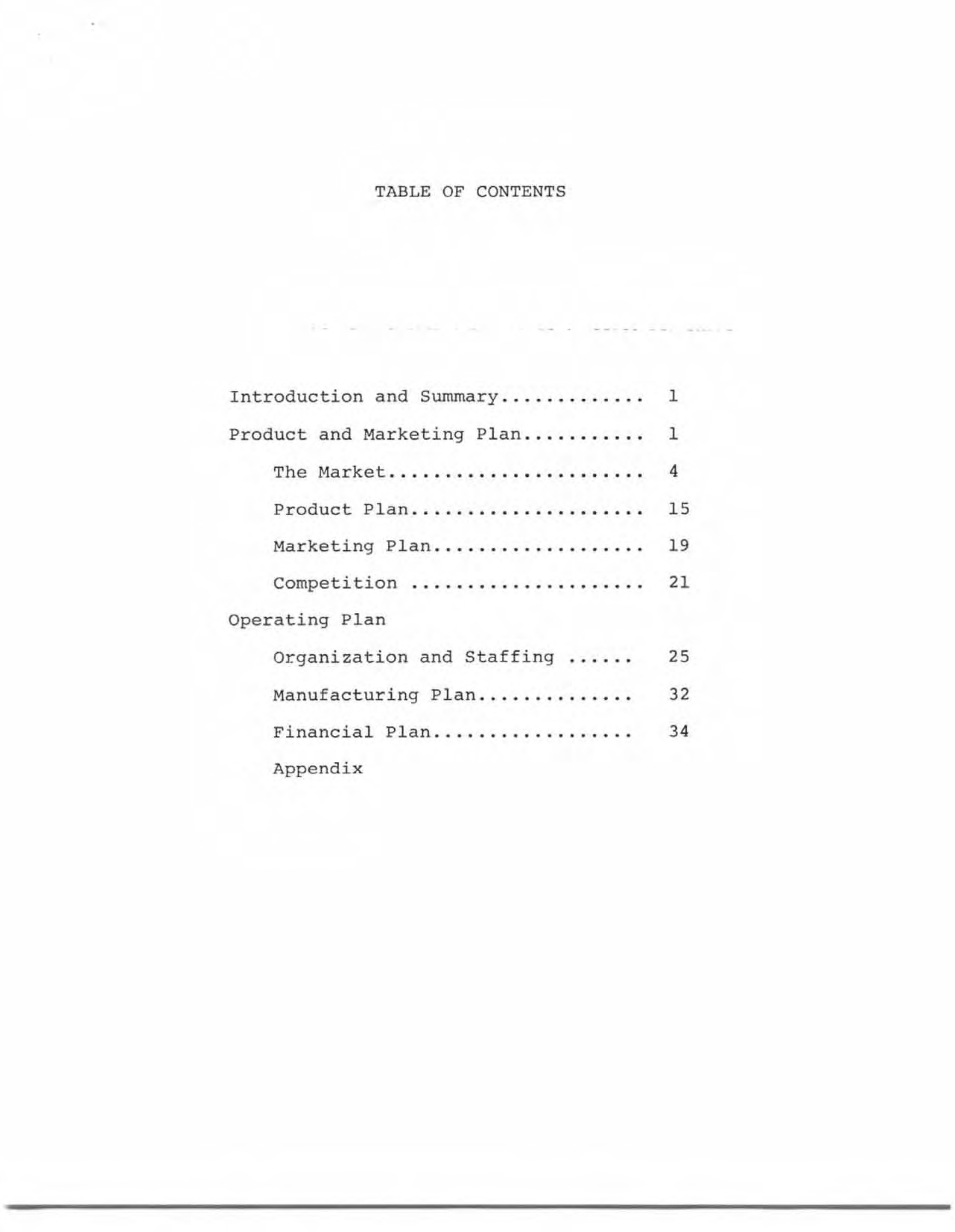 Apple Business Plan — page 4