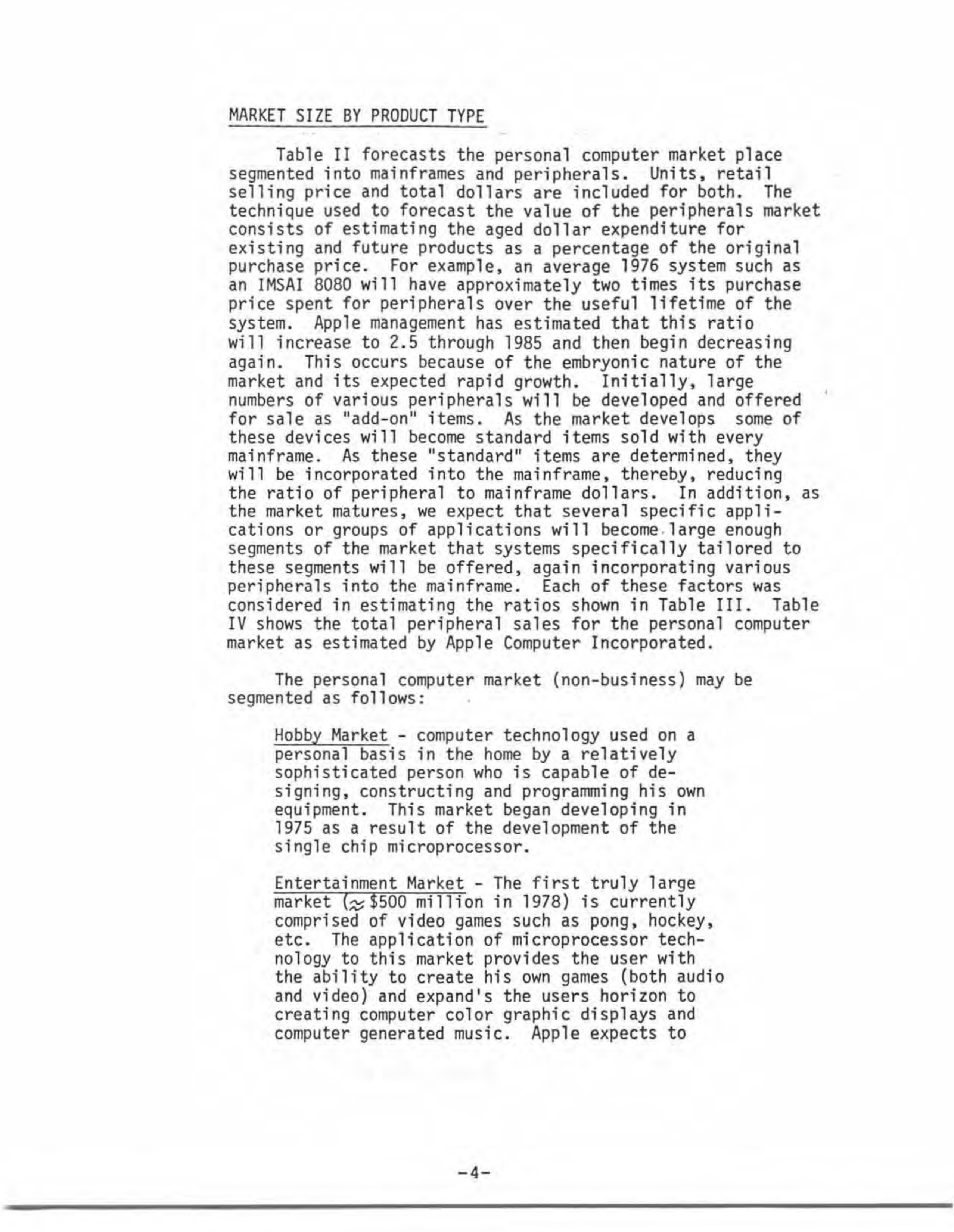Apple Business Plan — page 7