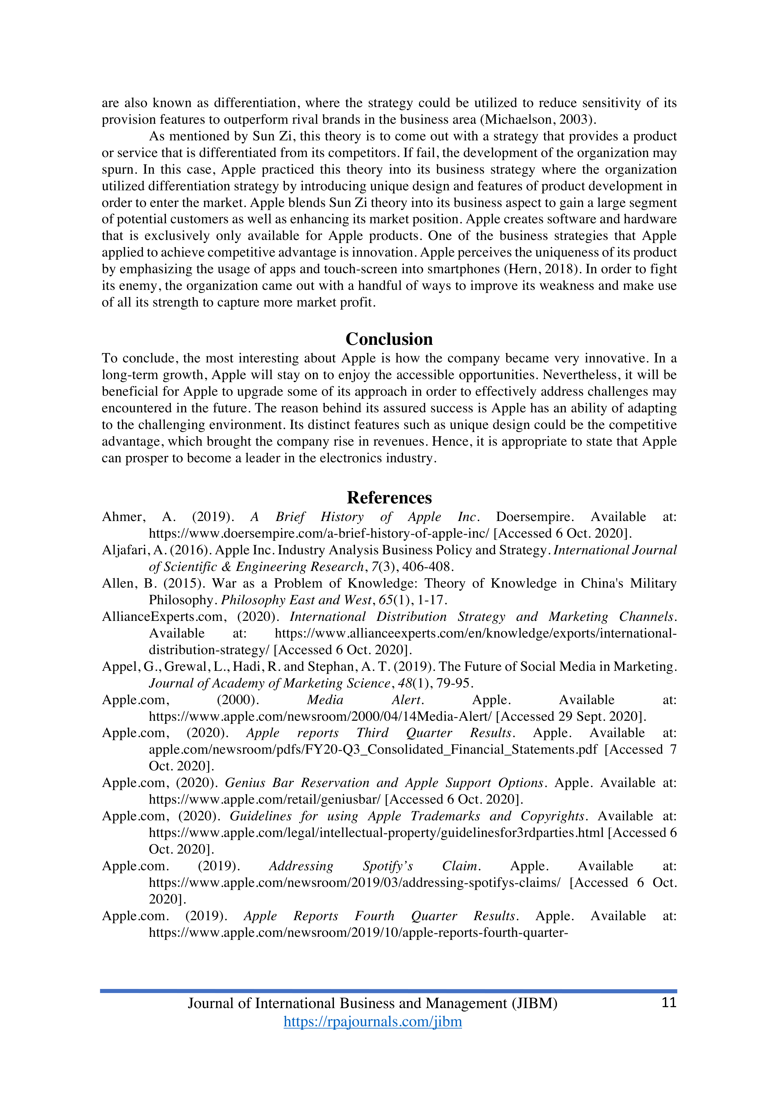 Apple Case Study — page 11