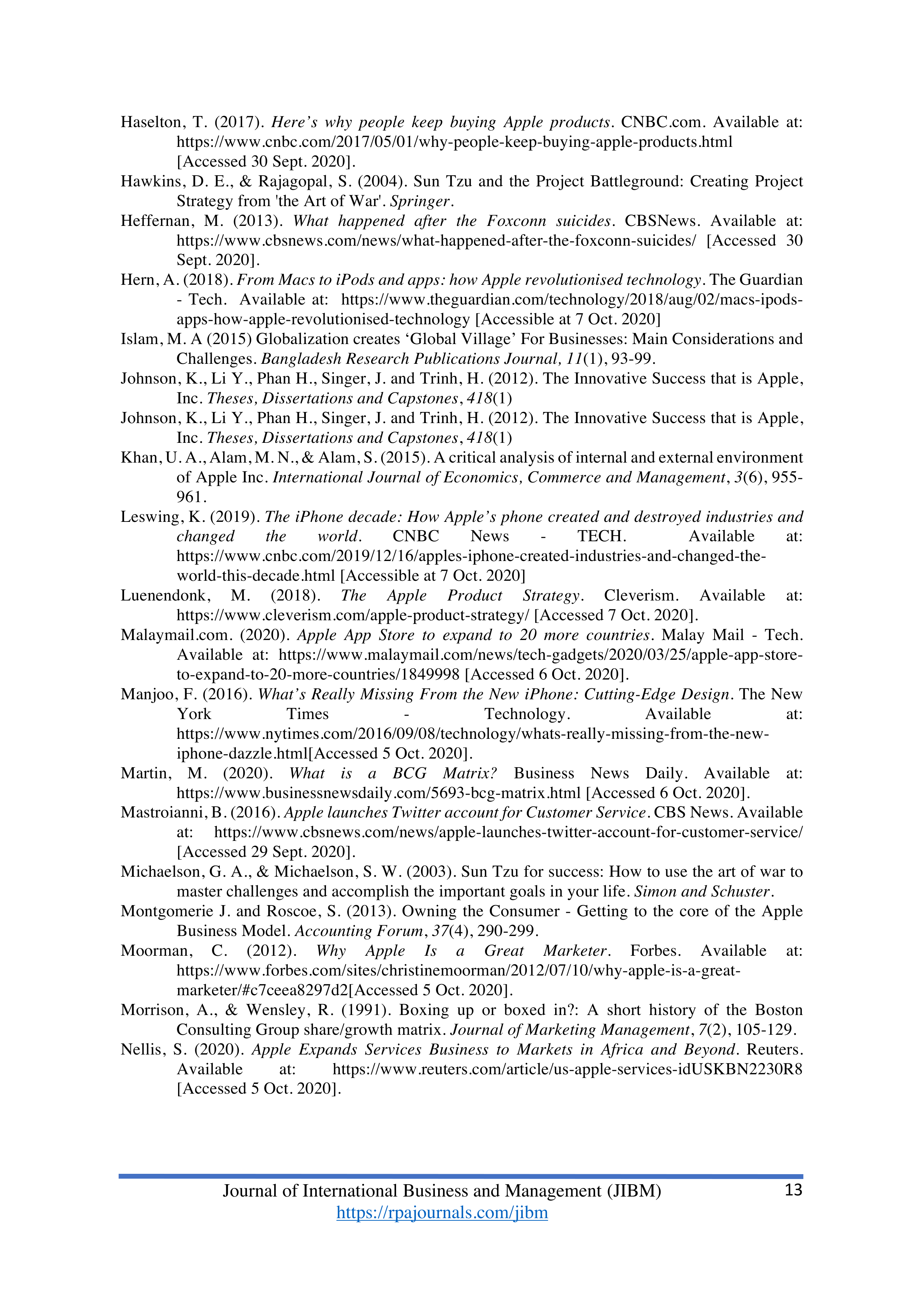 Apple Case Study — page 13