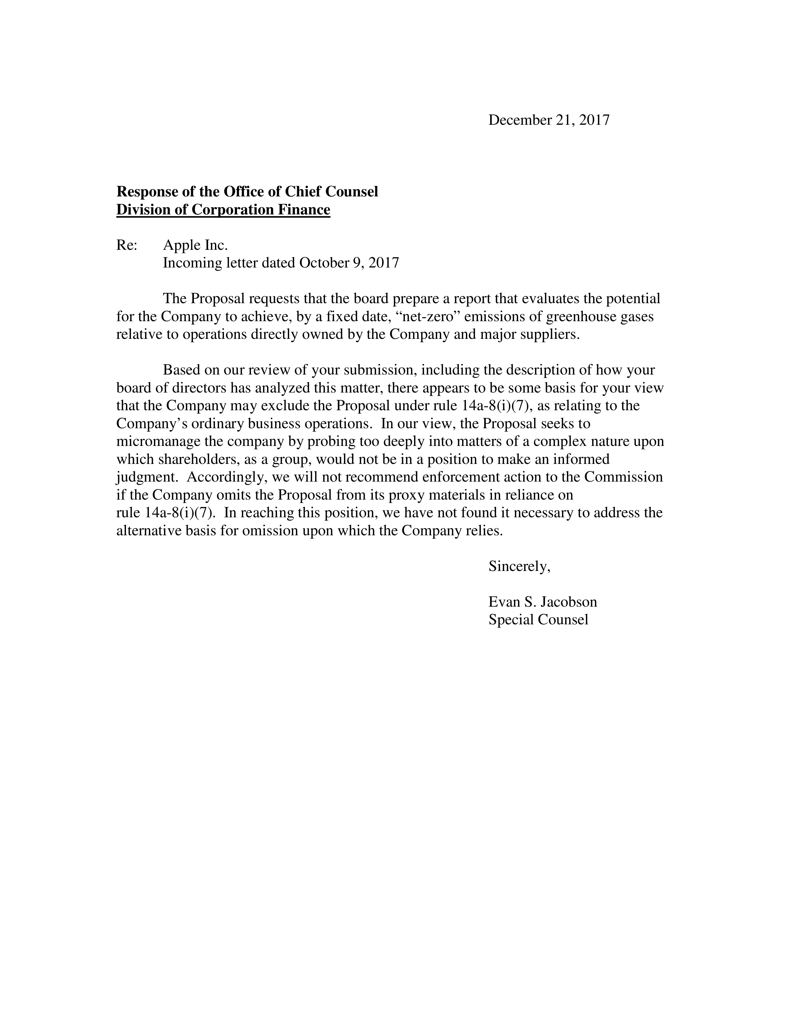 Apple Proposal  — page 2