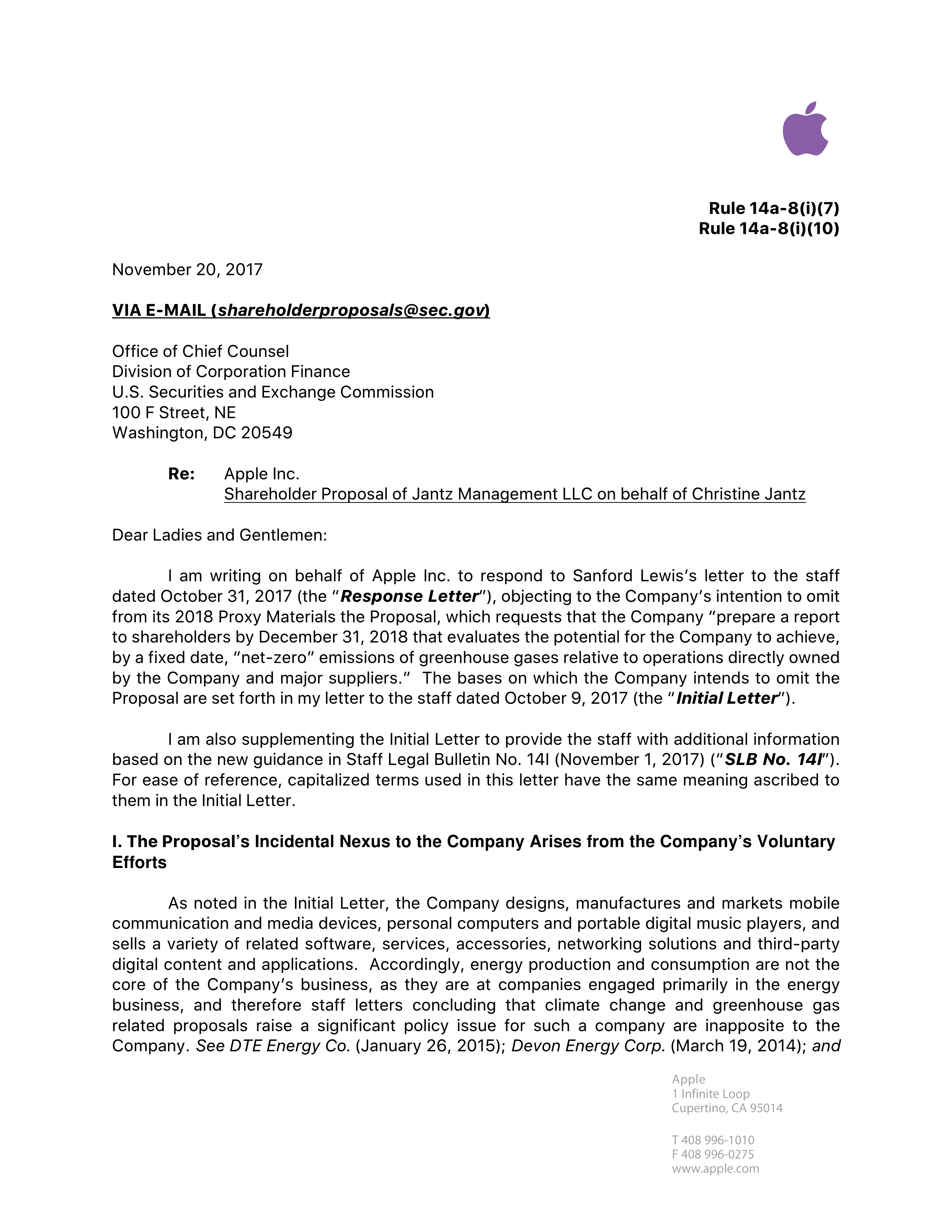 Apple Proposal  — page 22