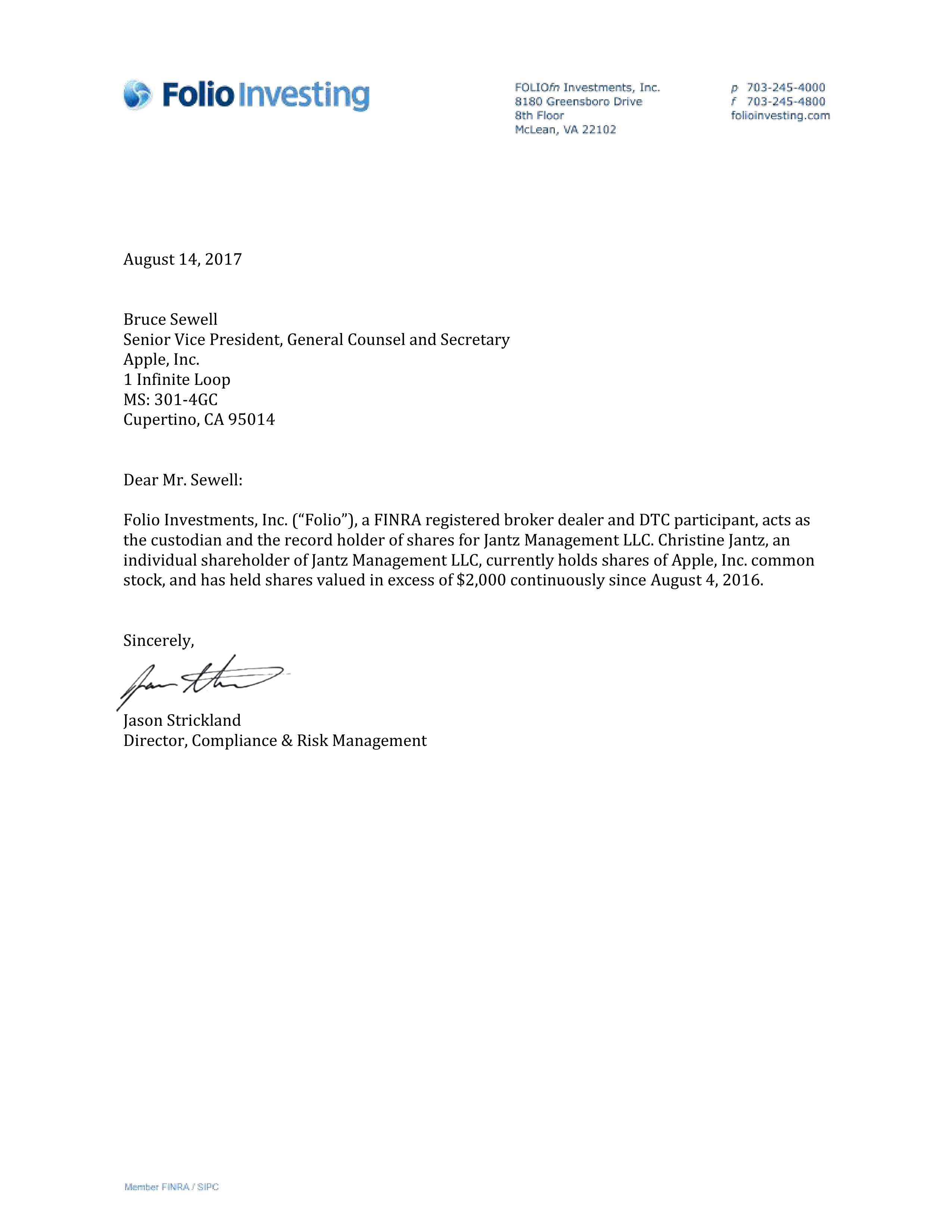 Apple Proposal  — page 67
