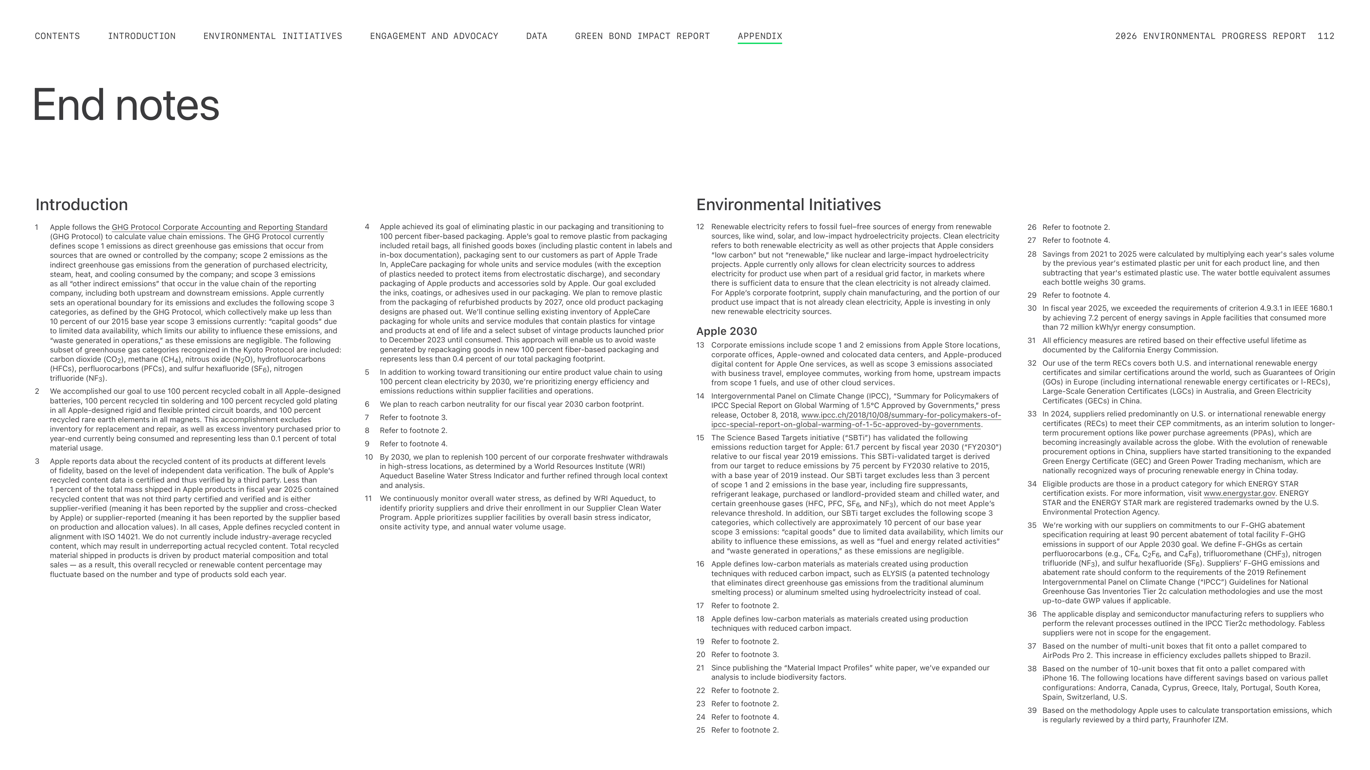 Apple Environmental Progress Report — page 112