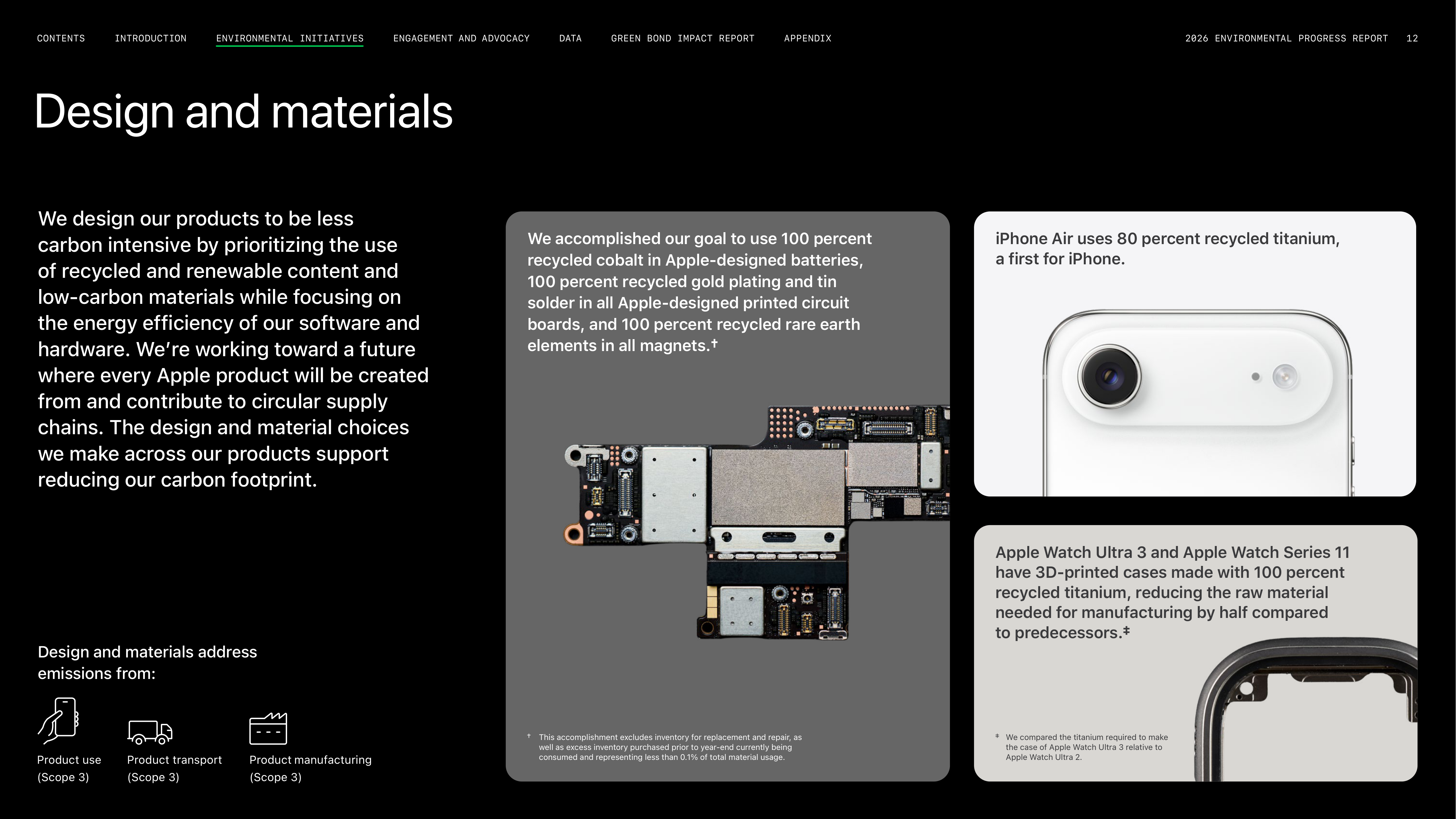 Apple Environmental Progress Report — page 12