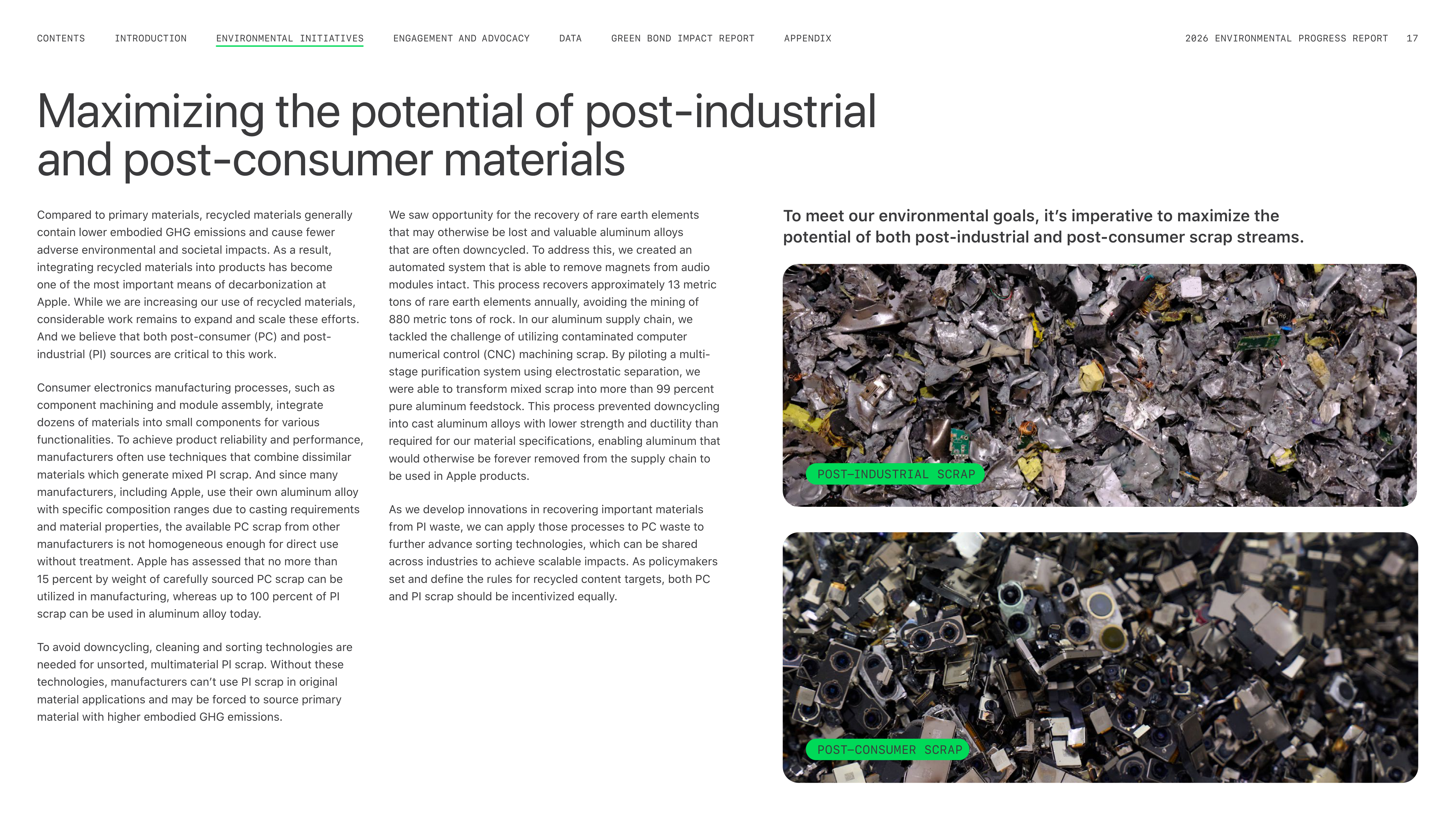 Apple Environmental Progress Report — page 17
