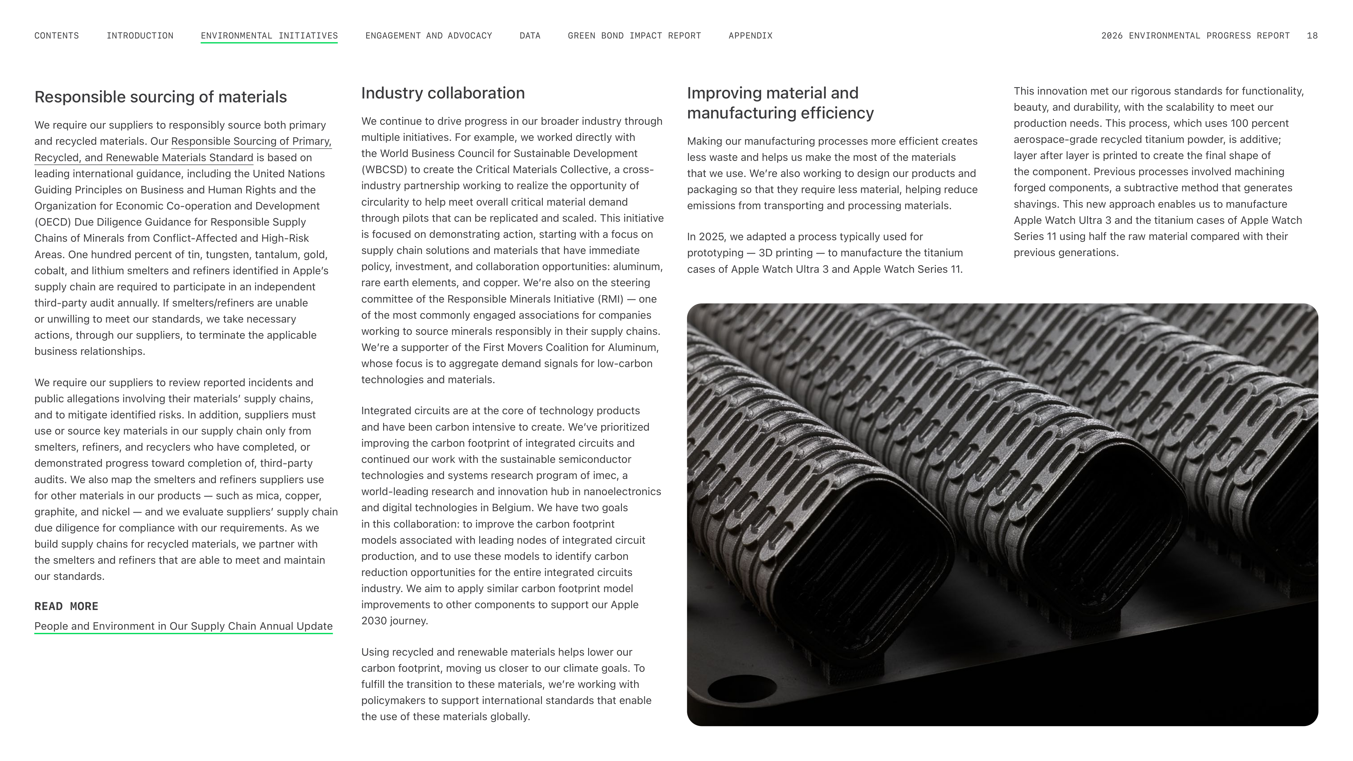Apple Environmental Progress Report — page 18