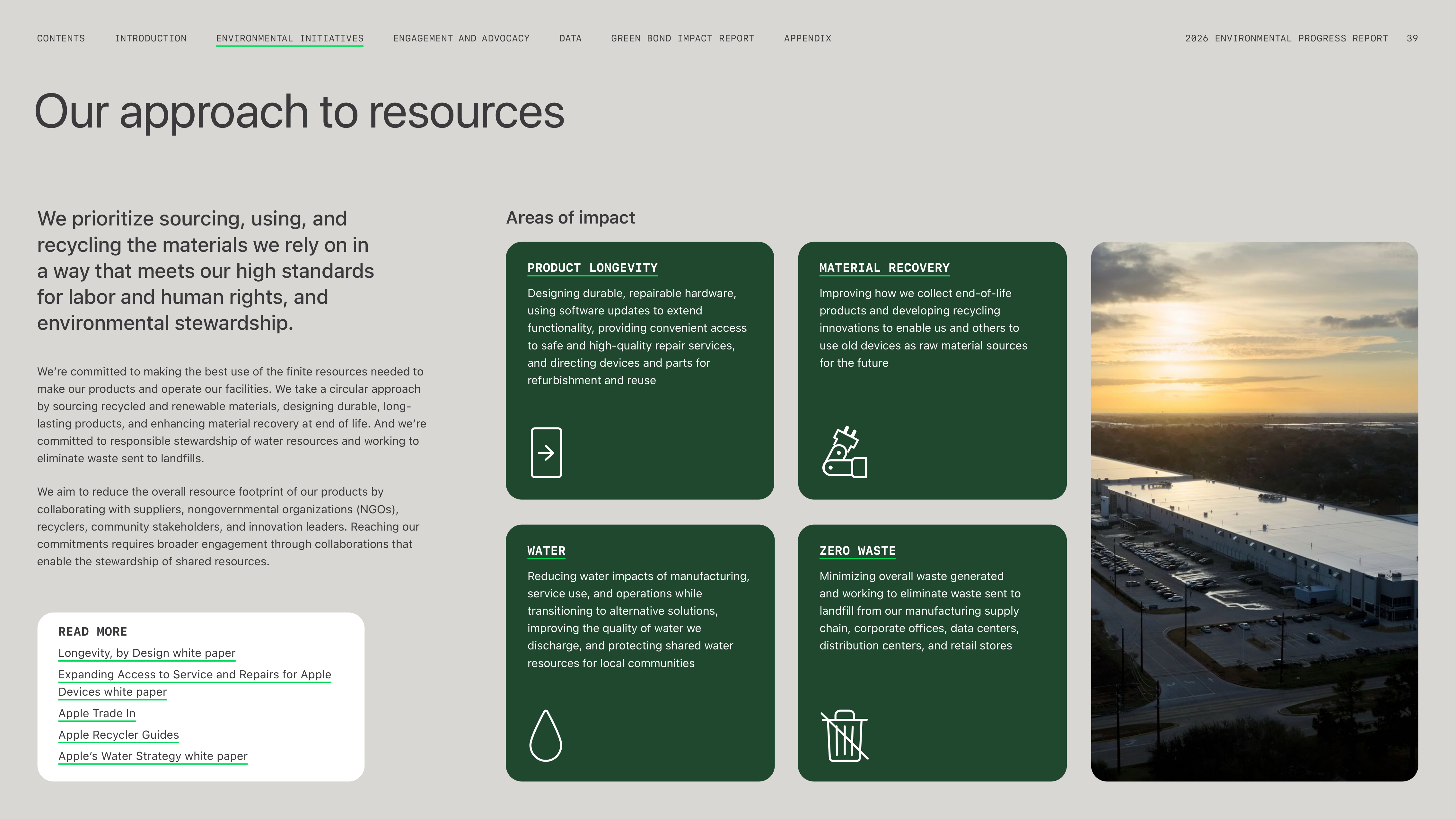 Apple Environmental Progress Report — page 39