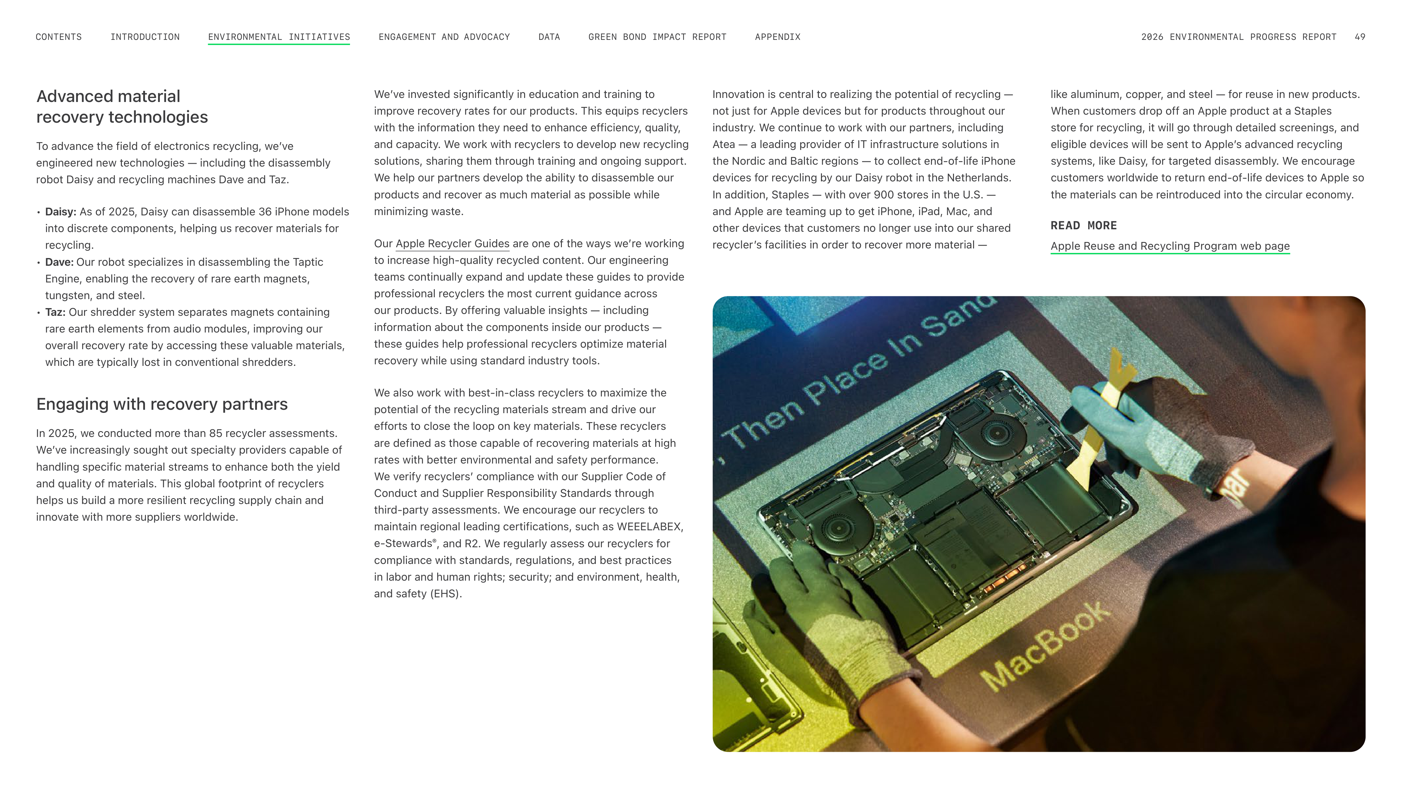 Apple Environmental Progress Report — page 49
