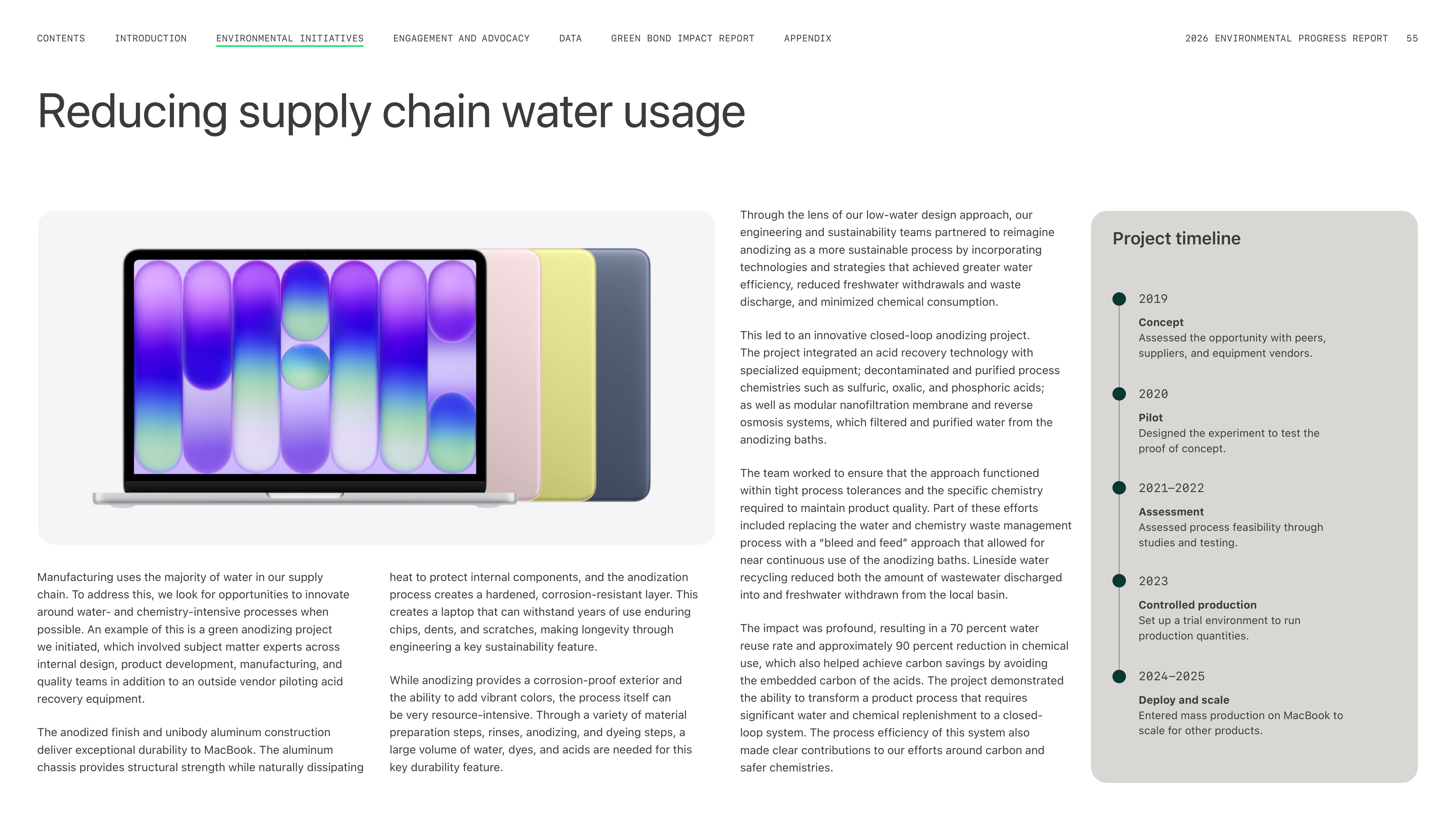 Apple Environmental Progress Report — page 55