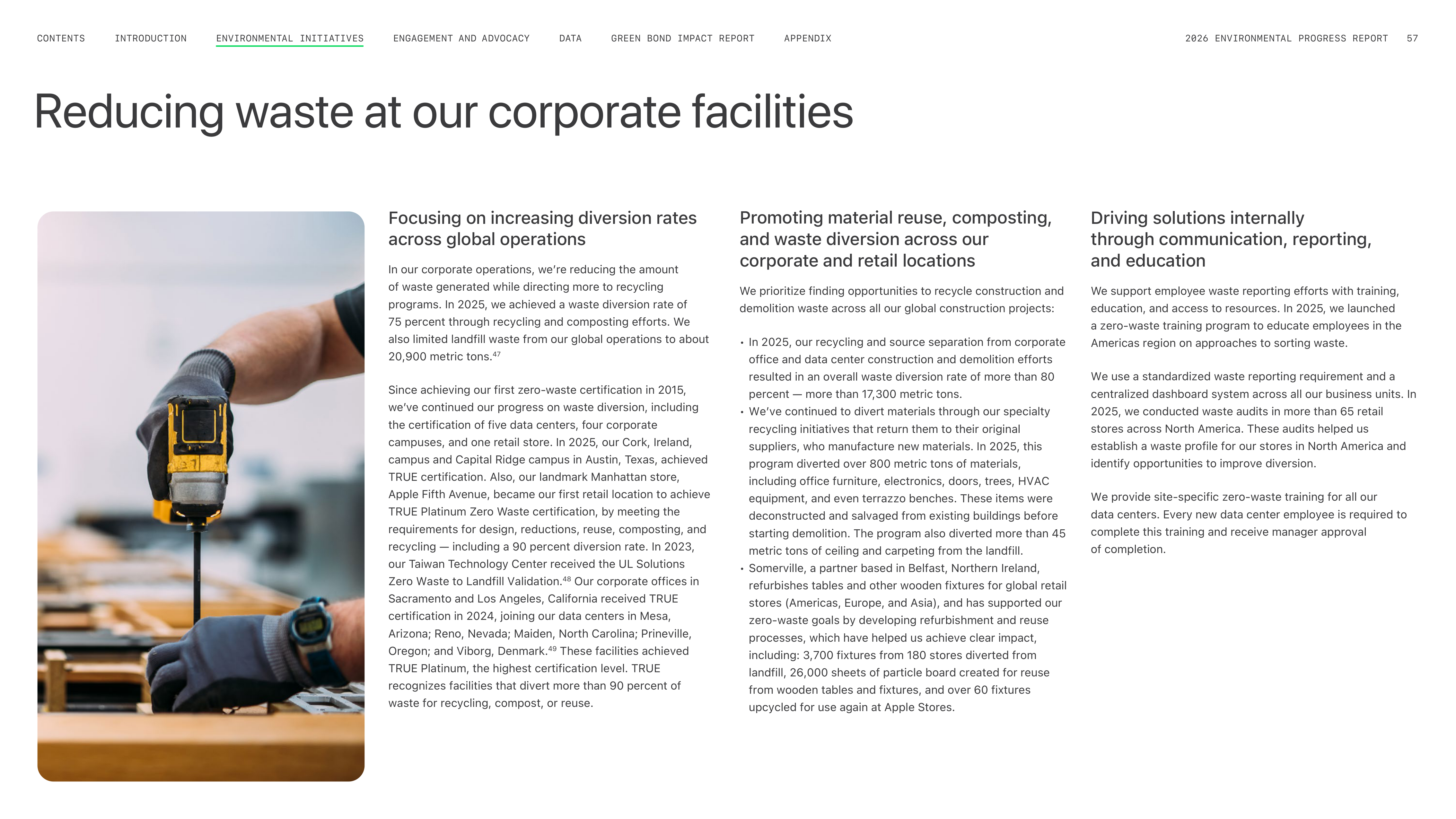 Apple Environmental Progress Report — page 57
