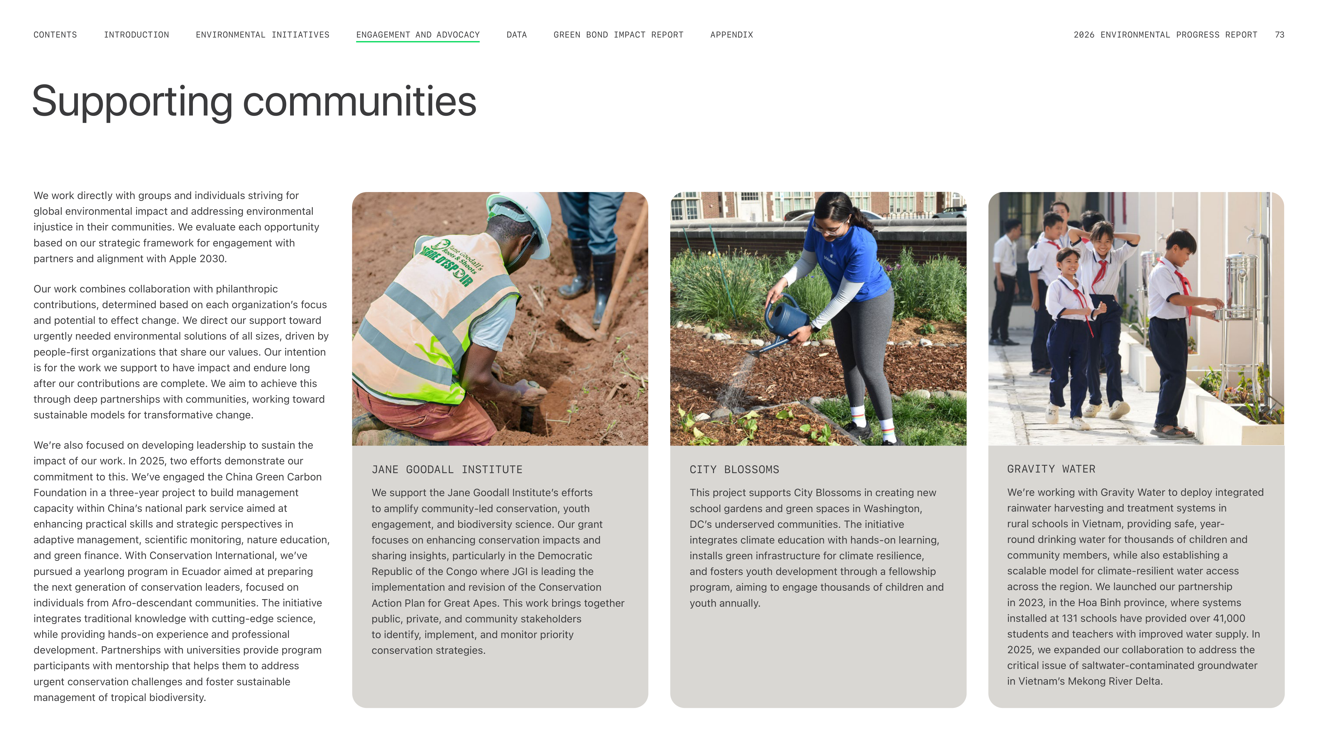 Apple Environmental Progress Report — page 73