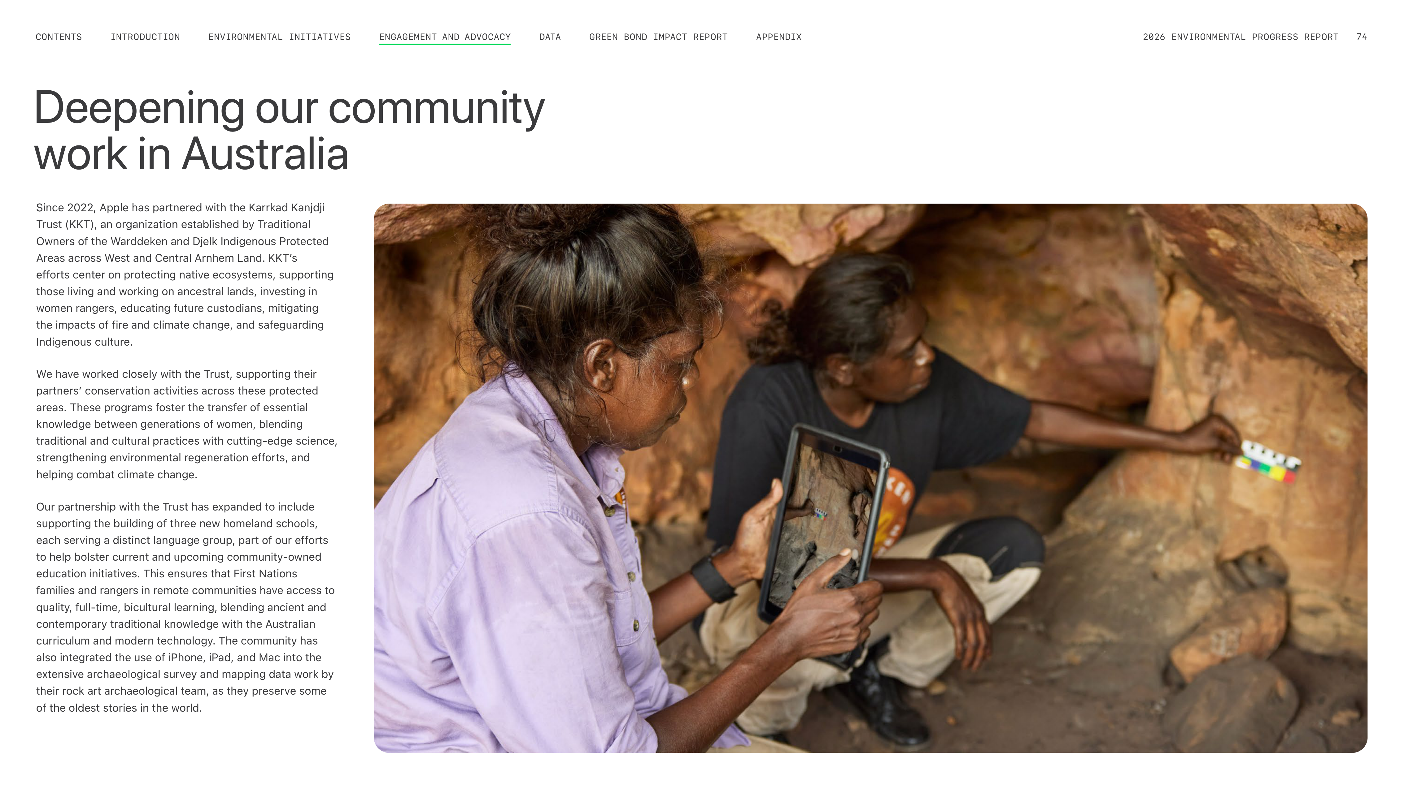 Apple Environmental Progress Report — page 74