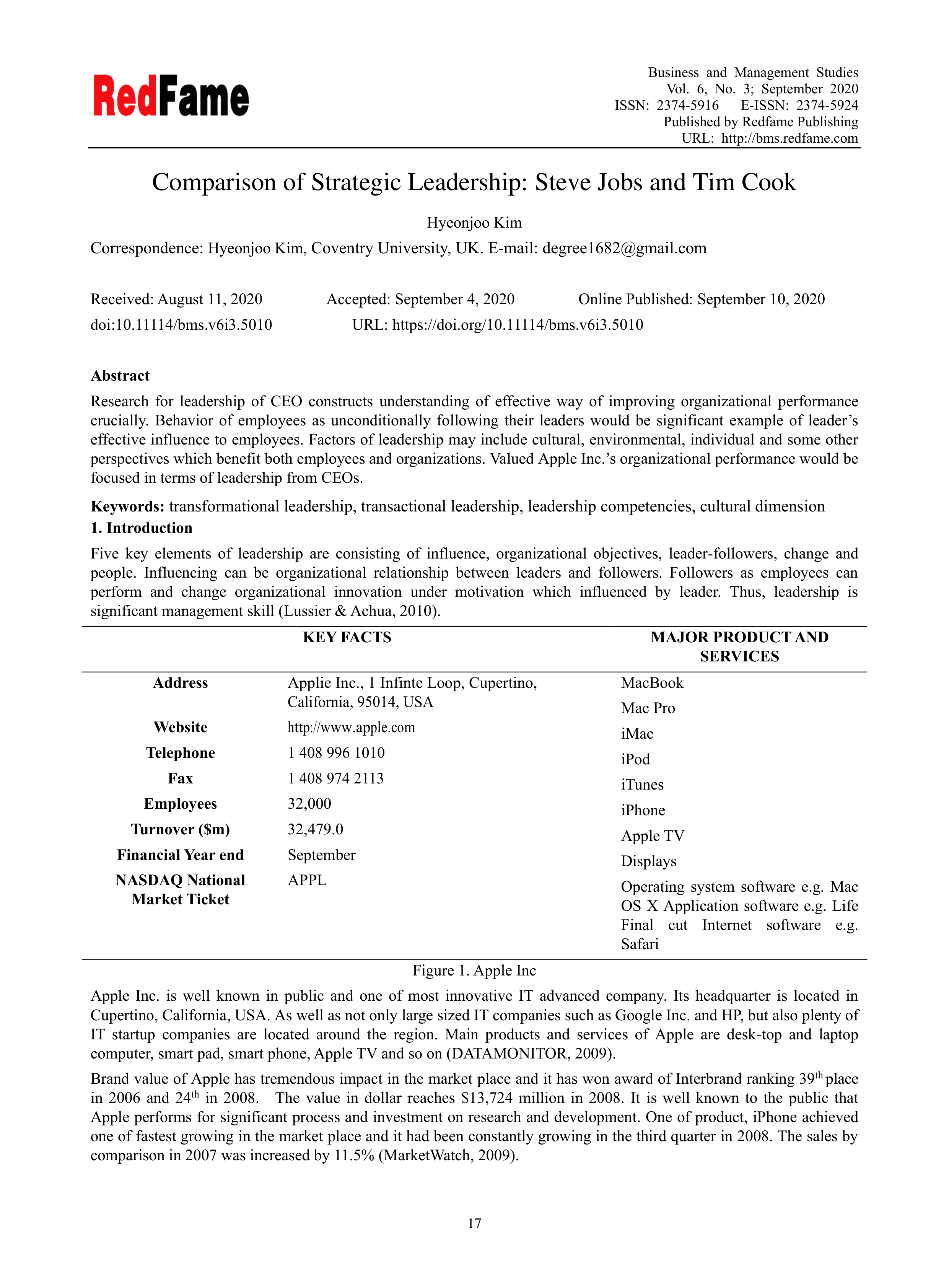 Apple Leadership Skills — page 1
