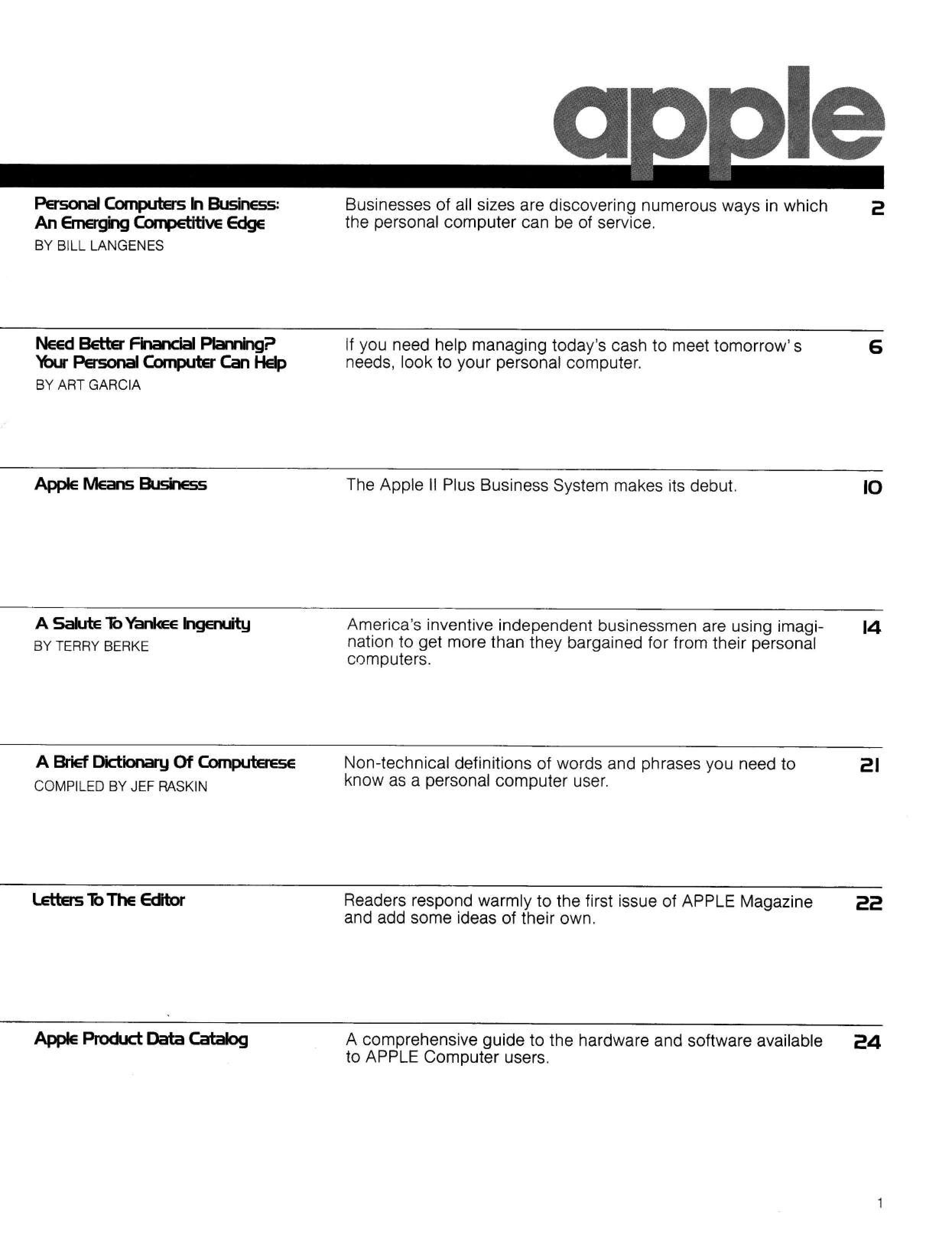 Apple Magazine — page 3