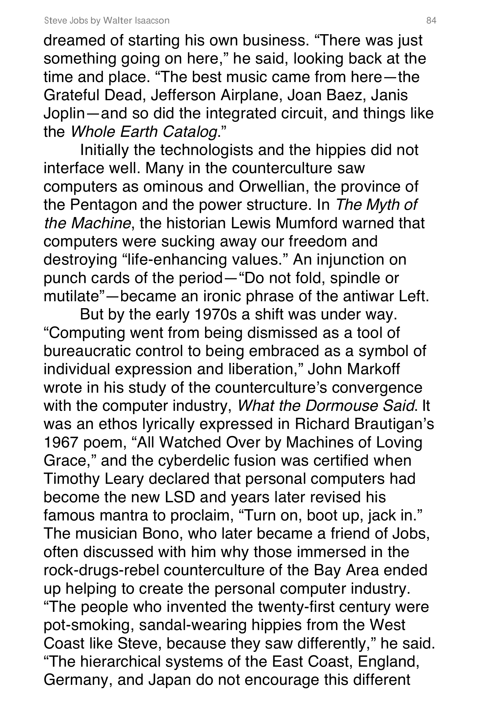Apple Steve Jobs Biography by Walter Isaacson — page 102