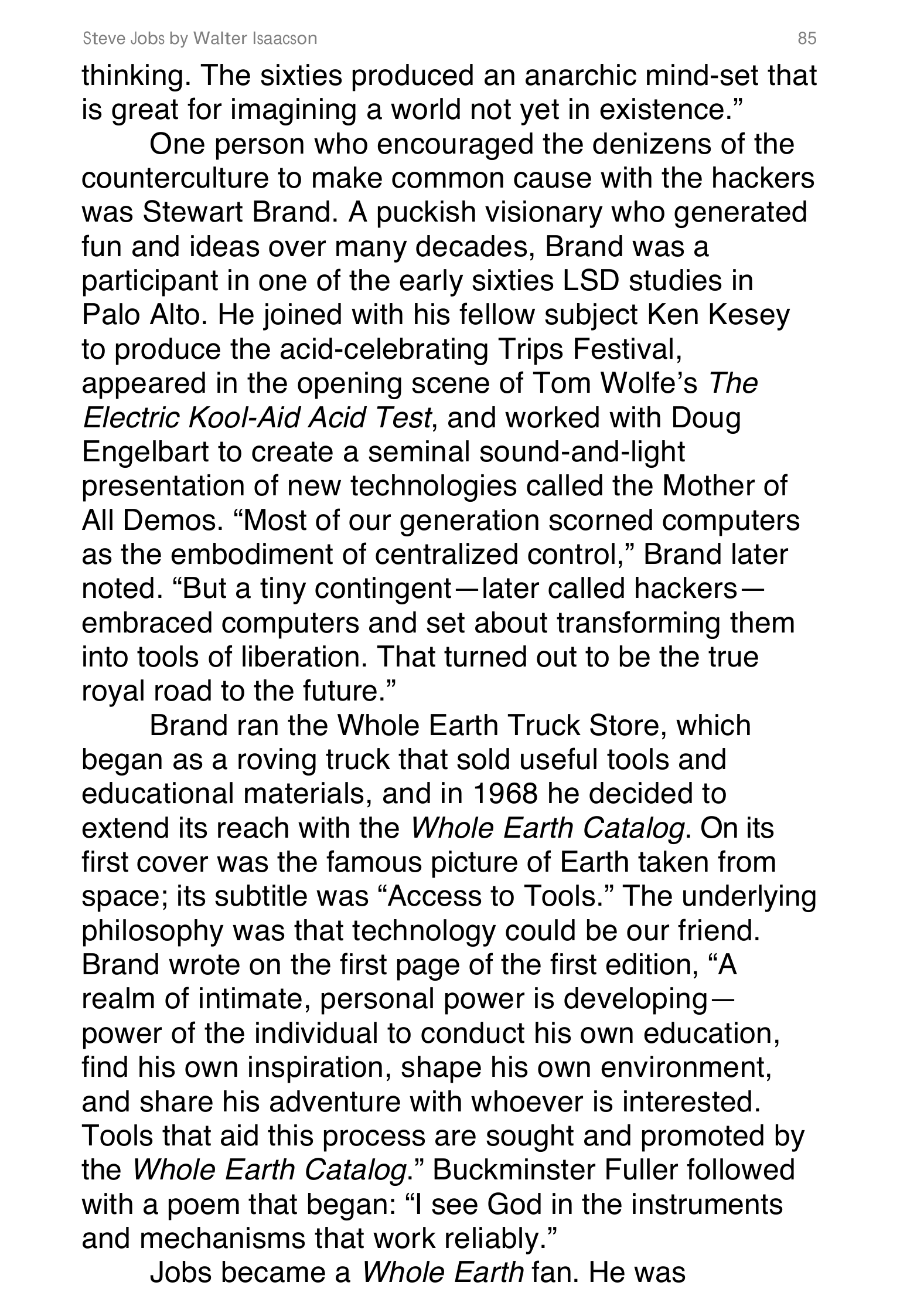 Apple Steve Jobs Biography by Walter Isaacson — page 103