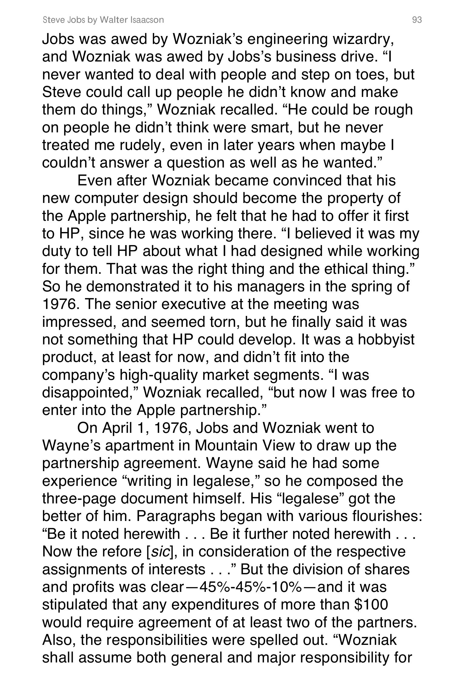 Apple Steve Jobs Biography by Walter Isaacson — page 111