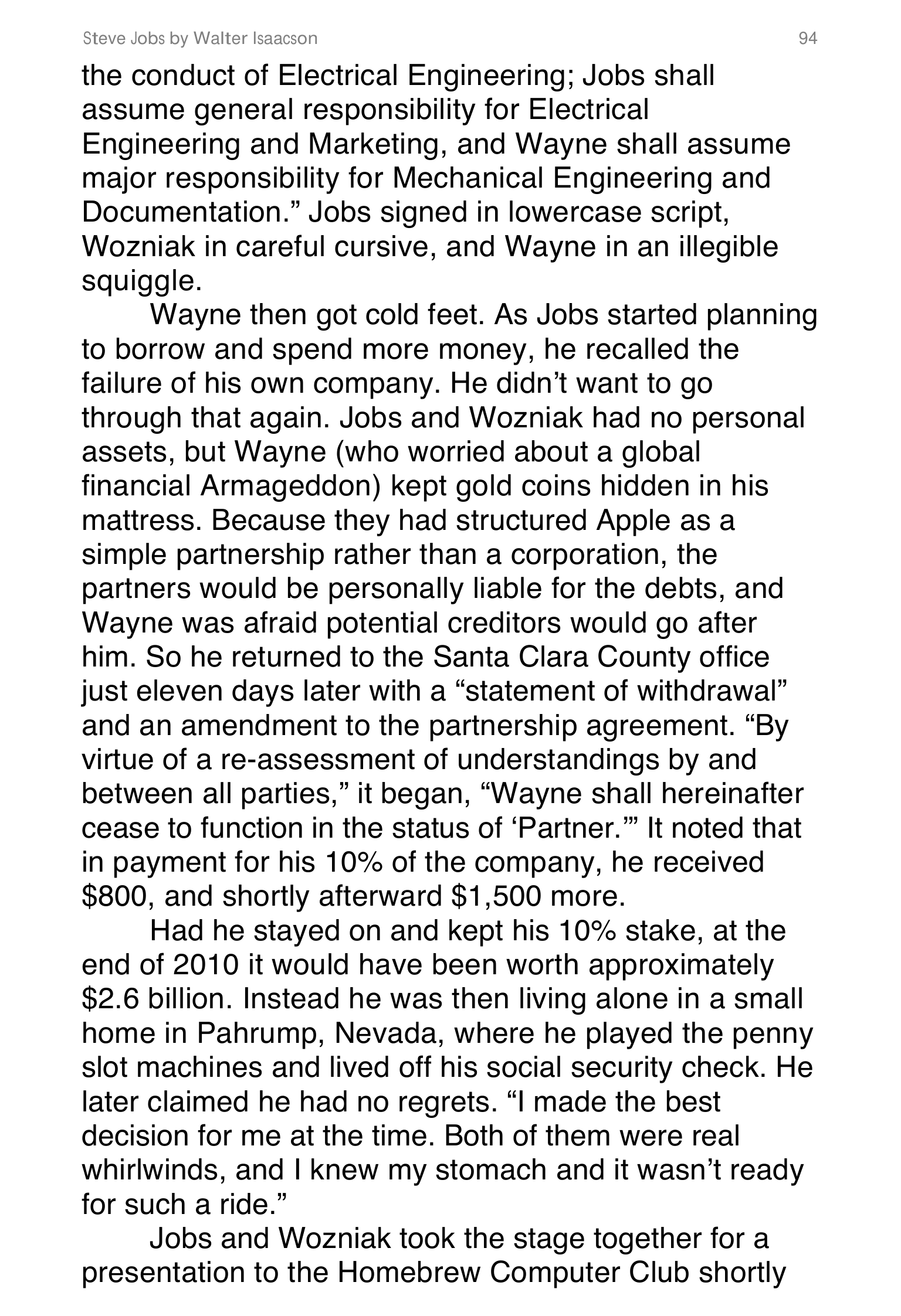 Apple Steve Jobs Biography by Walter Isaacson — page 112
