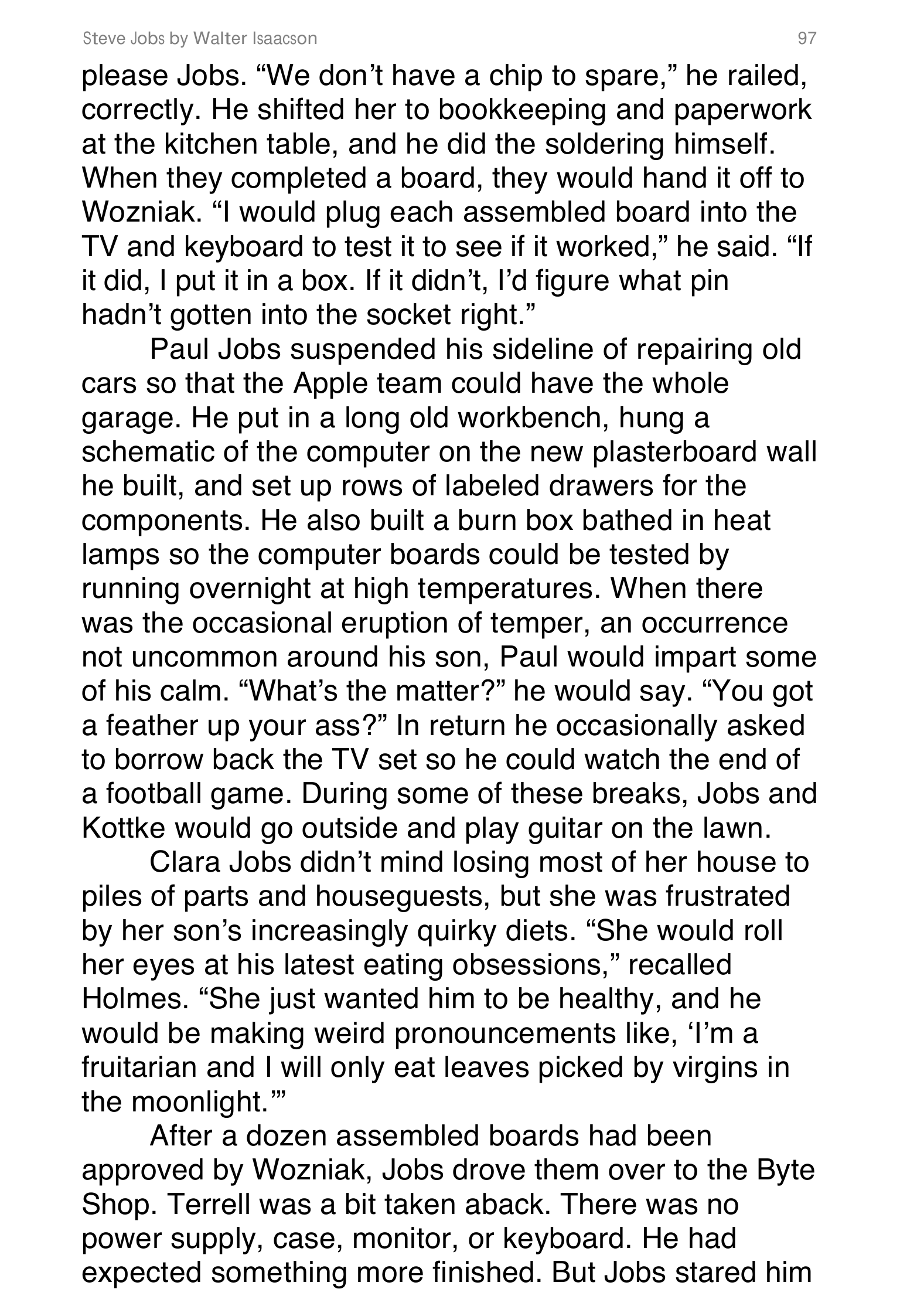 Apple Steve Jobs Biography by Walter Isaacson — page 115