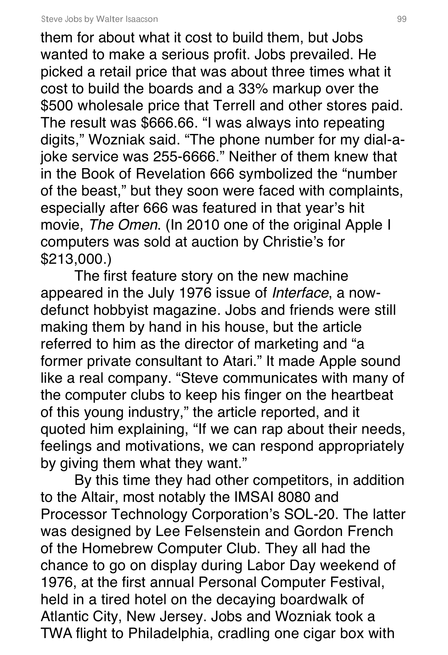 Apple Steve Jobs Biography by Walter Isaacson — page 117