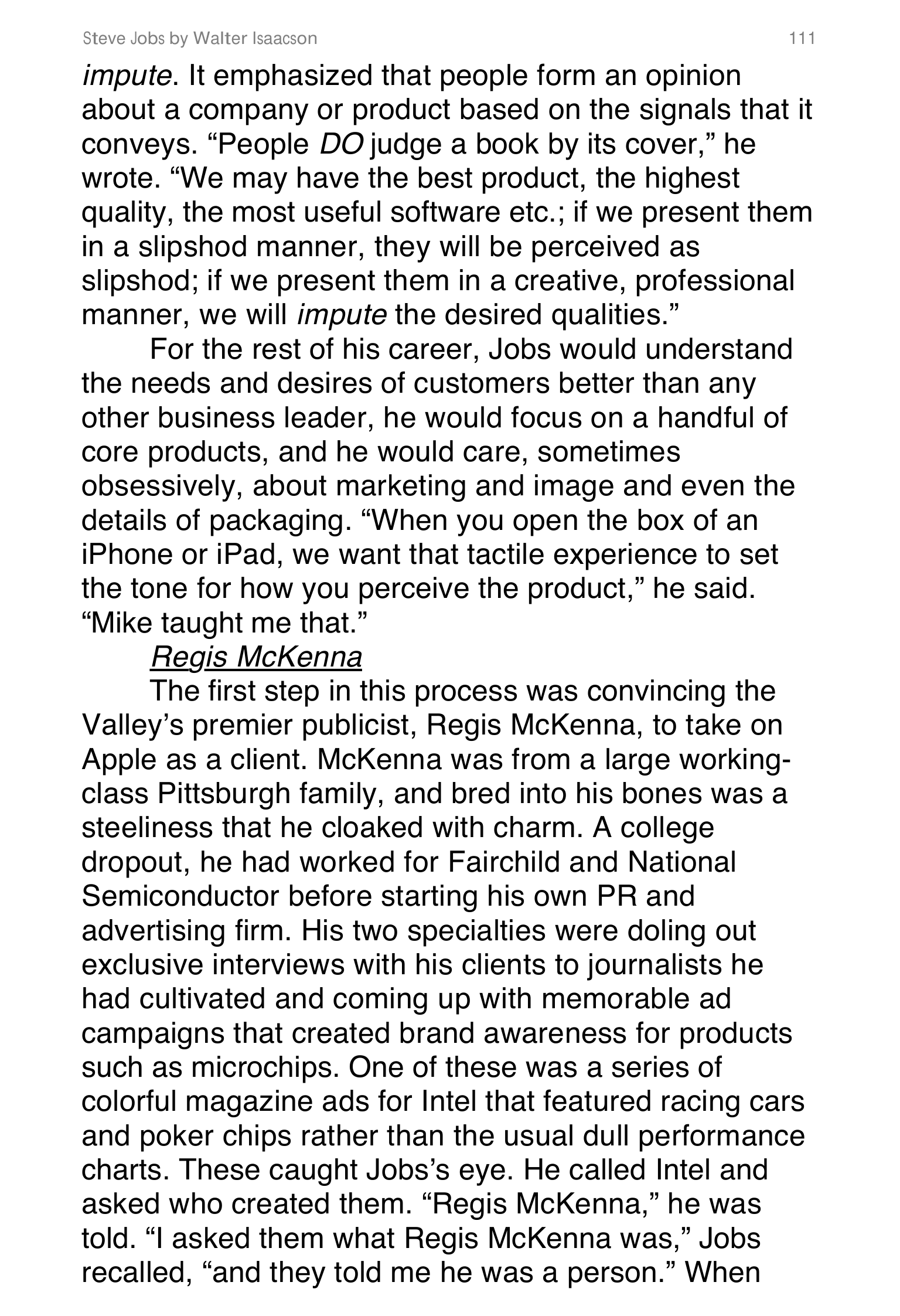Apple Steve Jobs Biography by Walter Isaacson — page 129