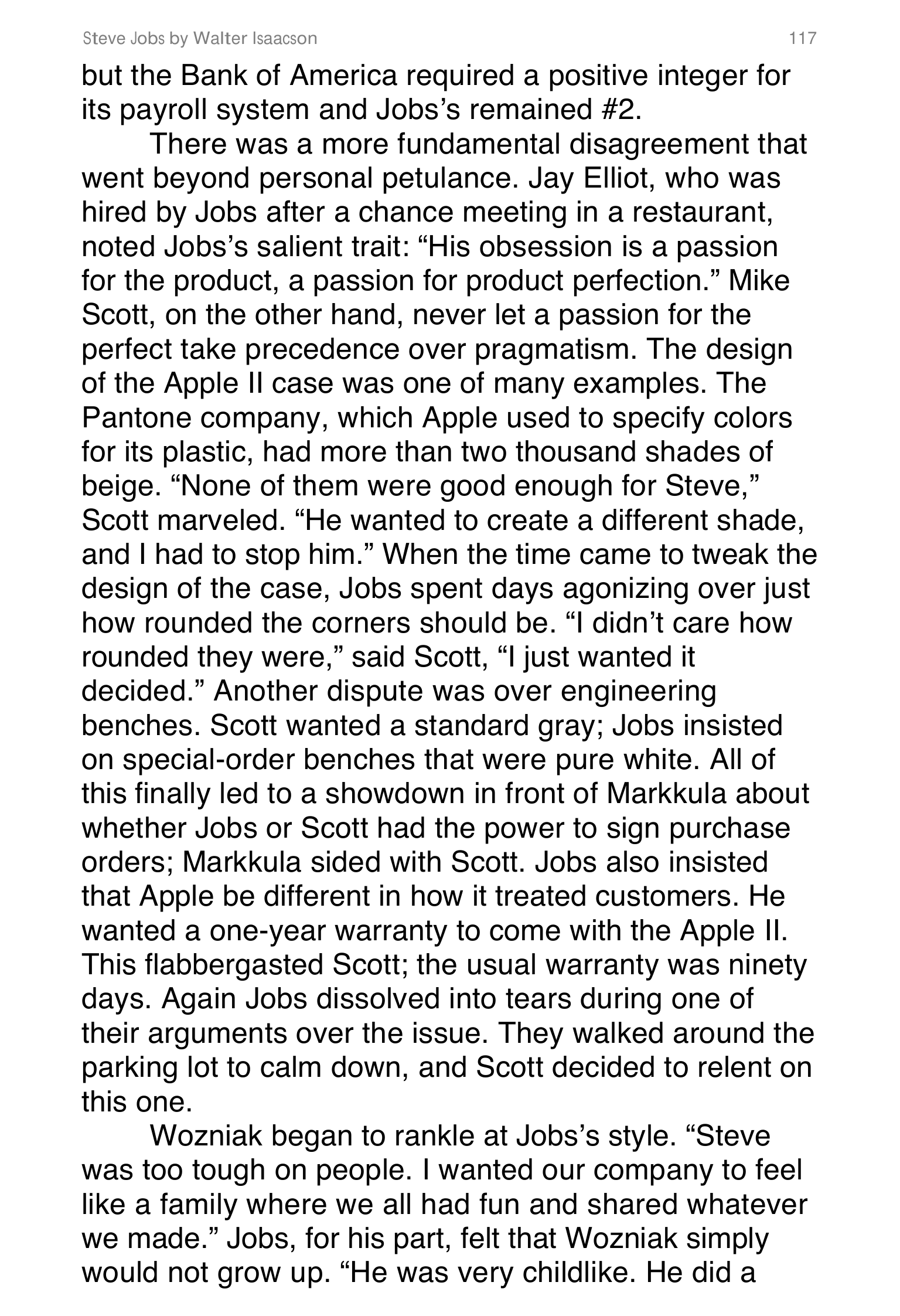 Apple Steve Jobs Biography by Walter Isaacson — page 135