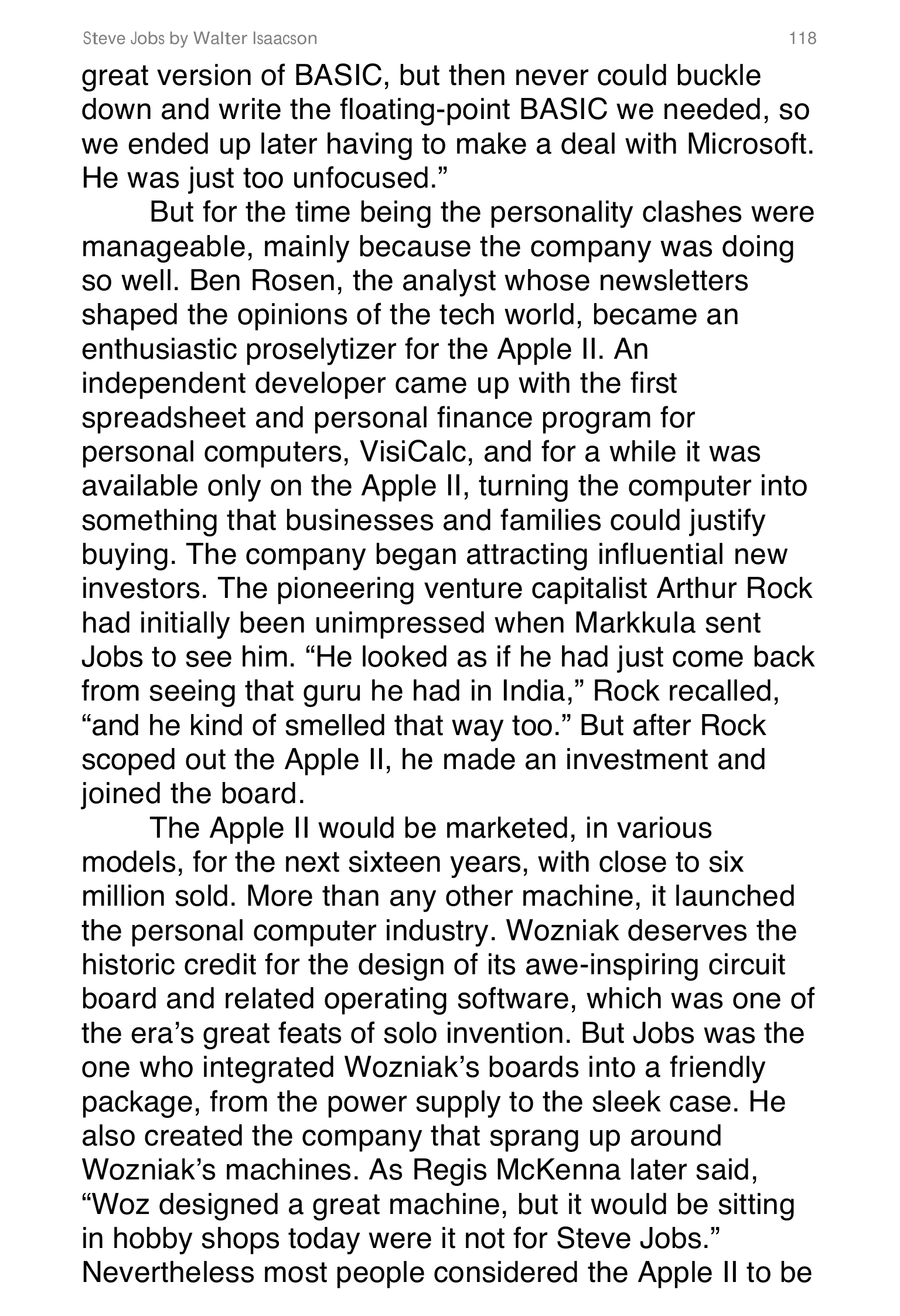 Apple Steve Jobs Biography by Walter Isaacson — page 136