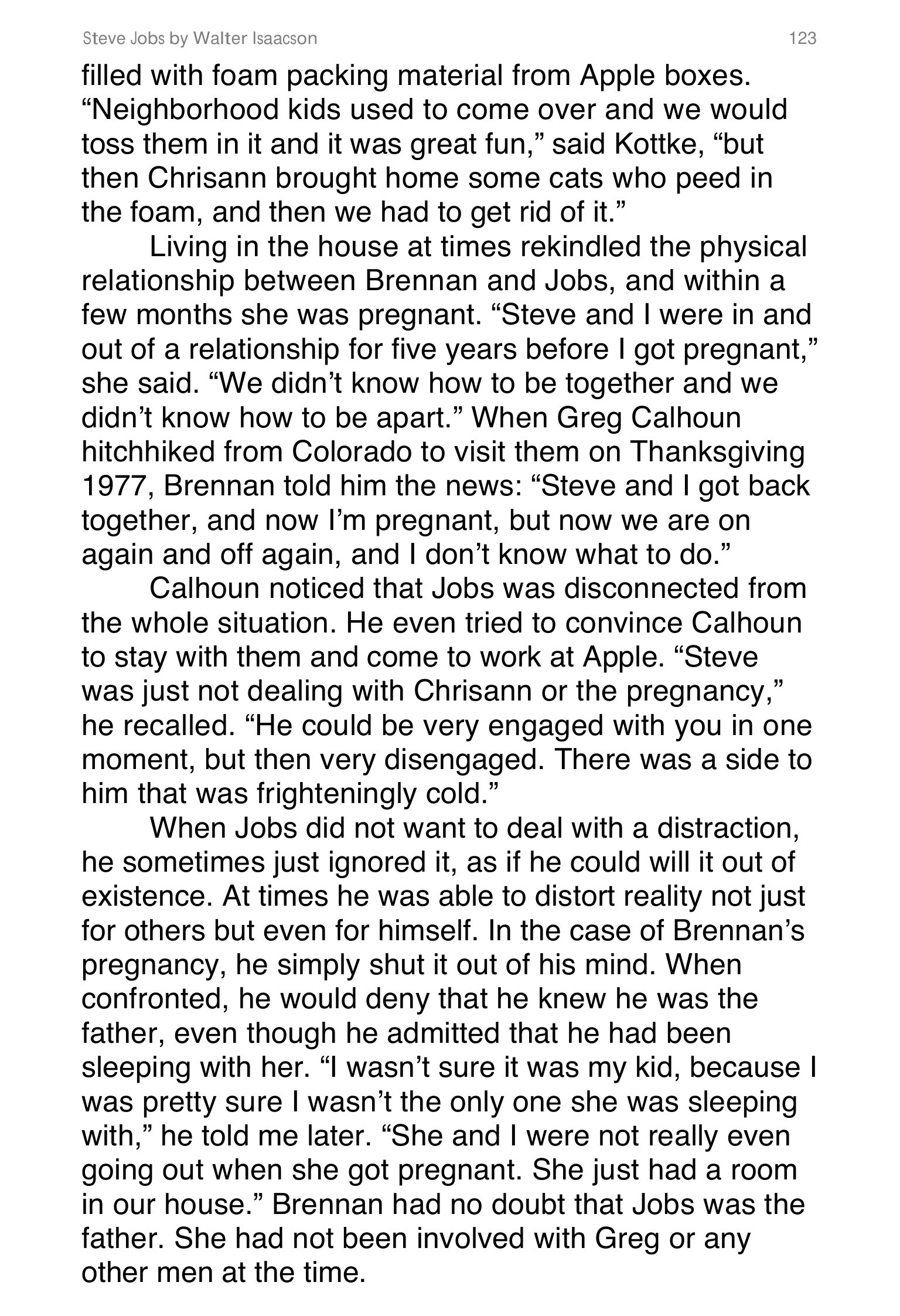 Apple Steve Jobs Biography by Walter Isaacson — page 141