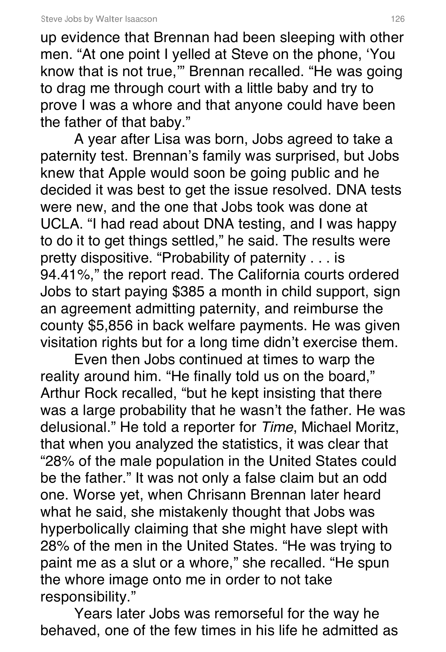 Apple Steve Jobs Biography by Walter Isaacson — page 144