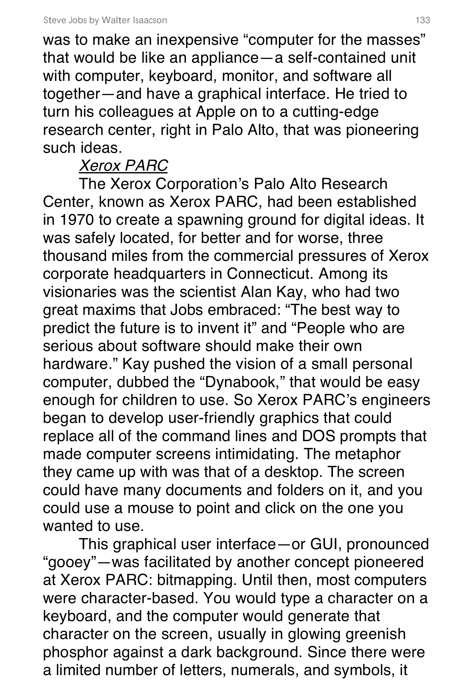 Apple Steve Jobs Biography by Walter Isaacson — page 151