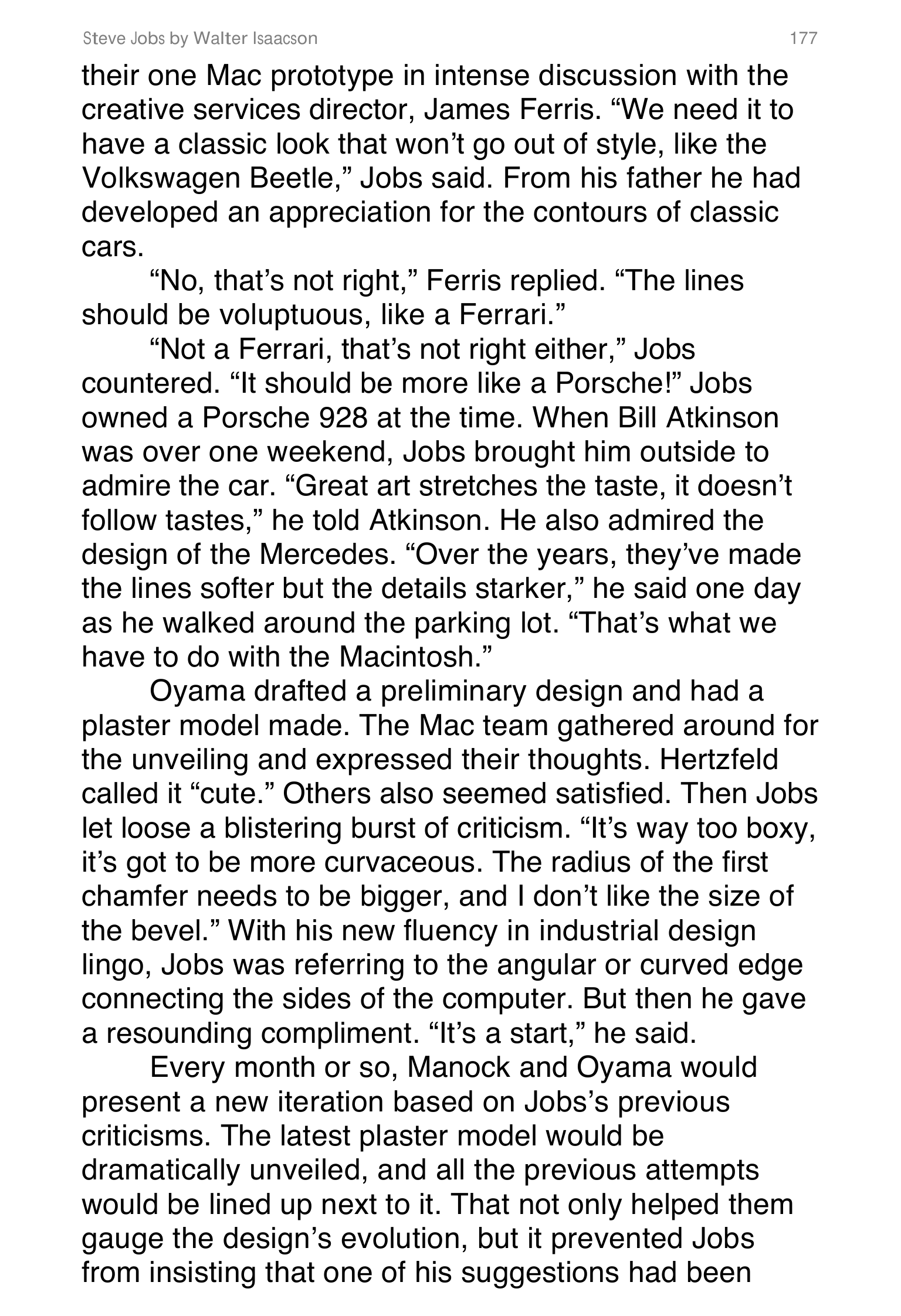 Apple Steve Jobs Biography by Walter Isaacson — page 195