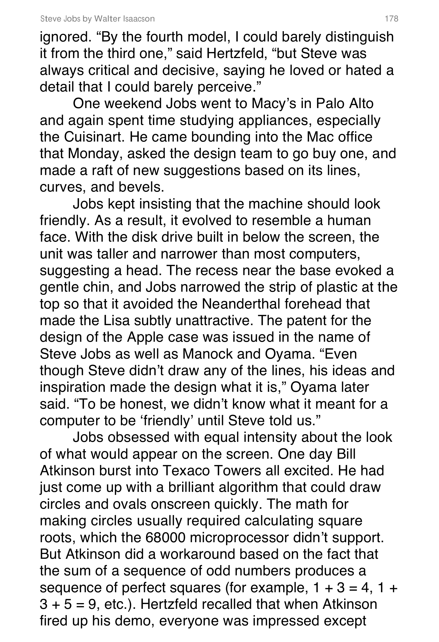 Apple Steve Jobs Biography by Walter Isaacson — page 196