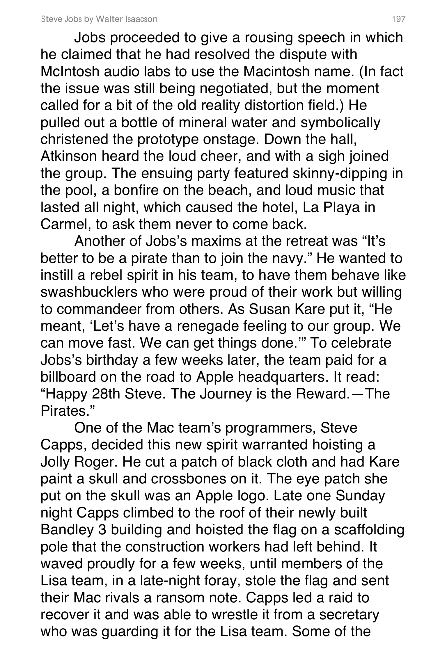 Apple Steve Jobs Biography by Walter Isaacson — page 215