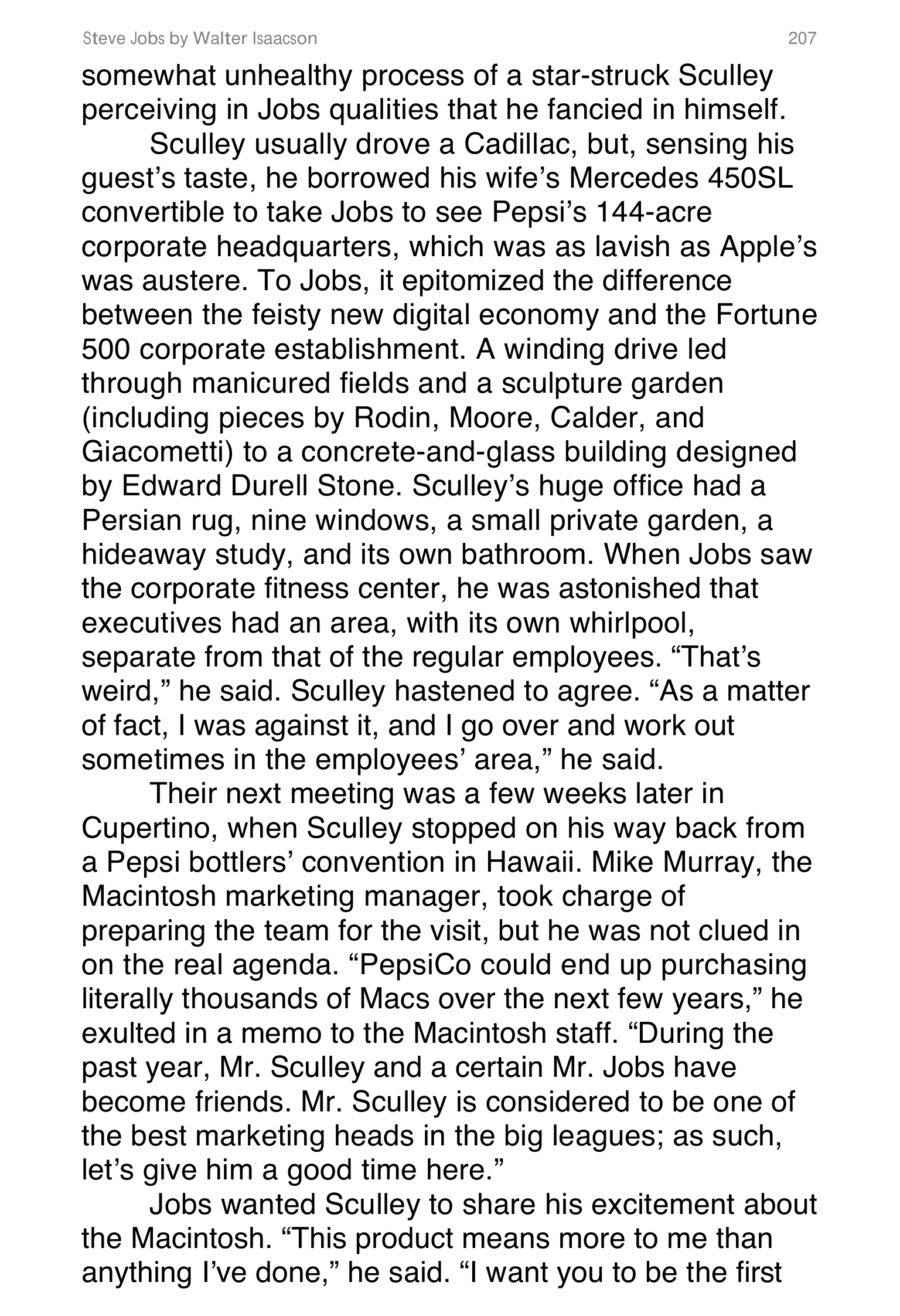 Apple Steve Jobs Biography by Walter Isaacson — page 225