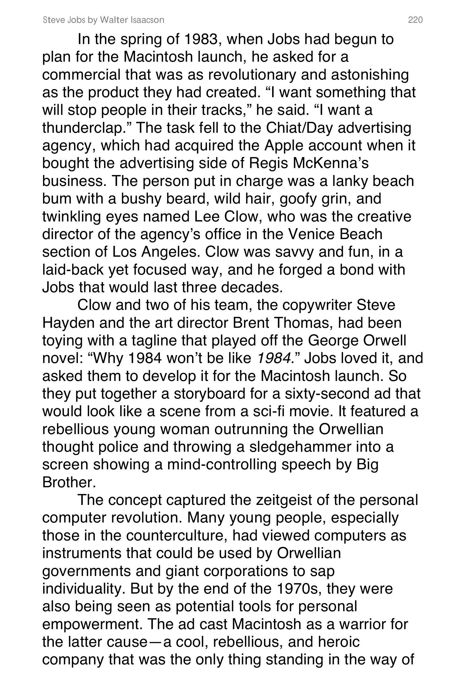 Apple Steve Jobs Biography by Walter Isaacson — page 238