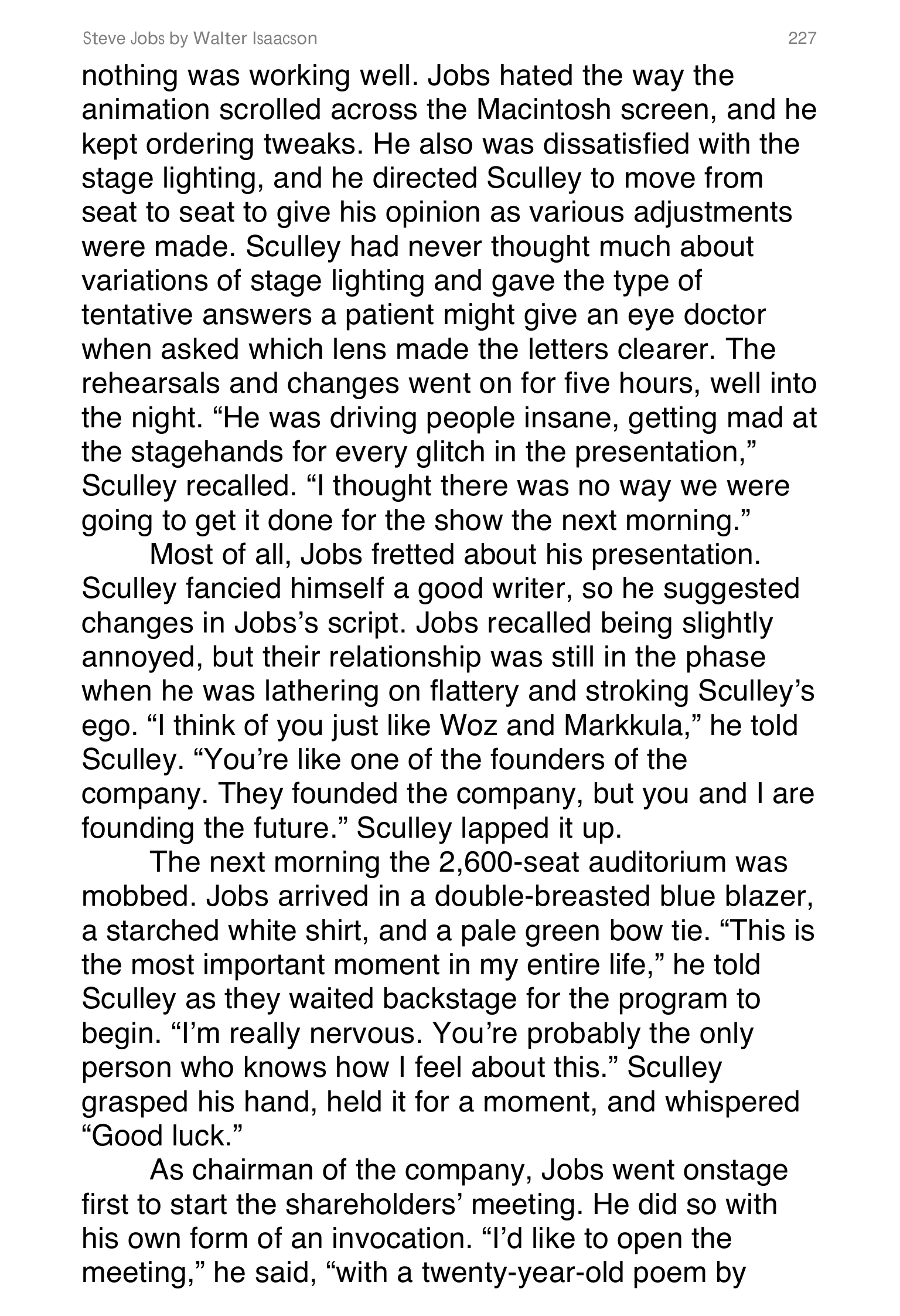 Apple Steve Jobs Biography by Walter Isaacson — page 245