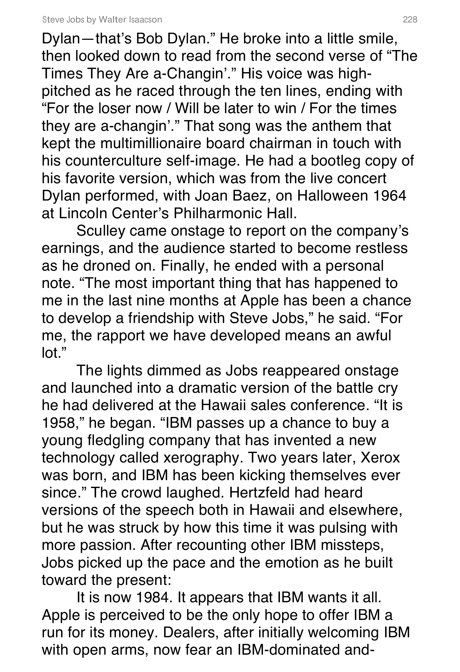 Apple Steve Jobs Biography by Walter Isaacson — page 246
