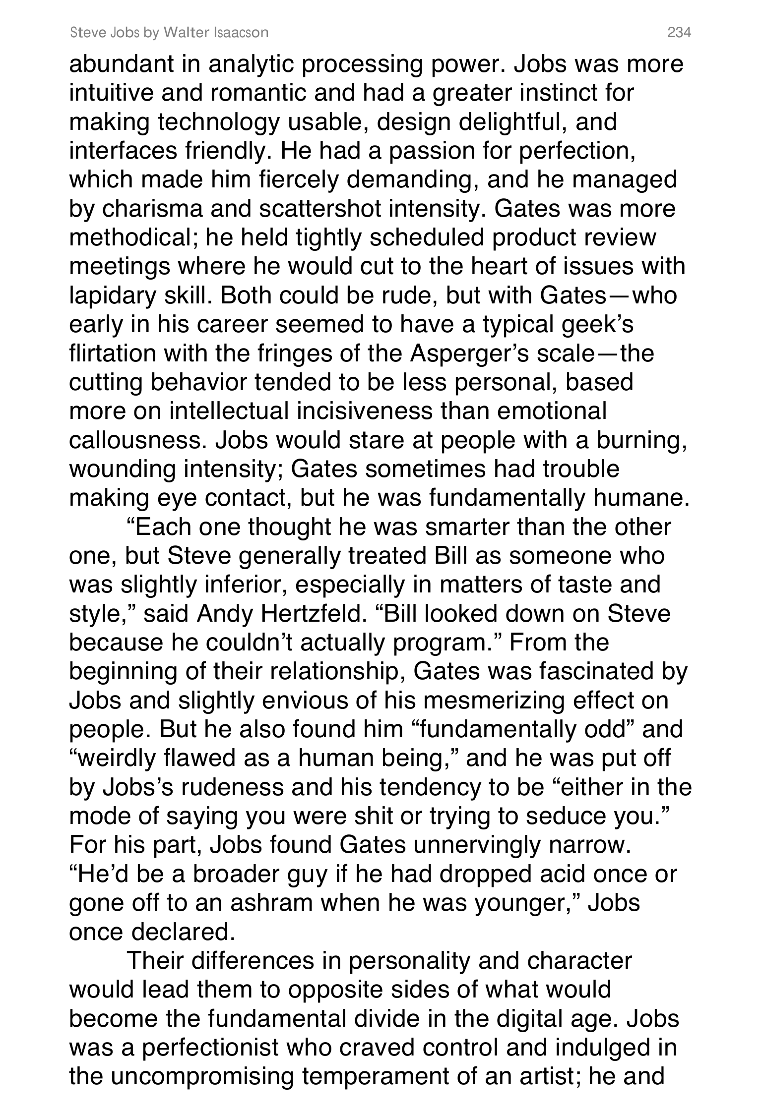 Apple Steve Jobs Biography by Walter Isaacson — page 252