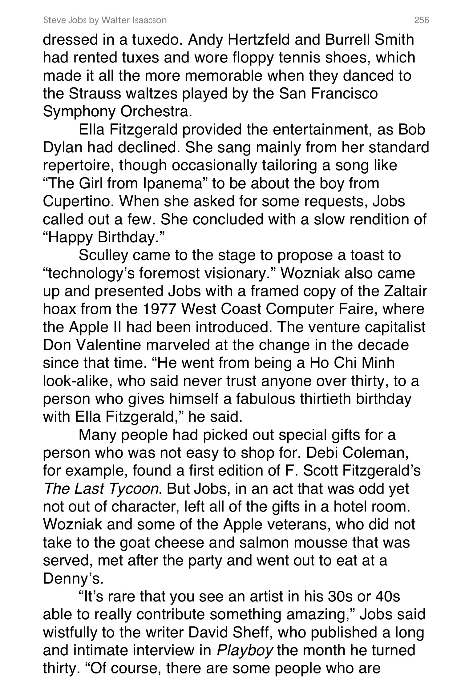 Apple Steve Jobs Biography by Walter Isaacson — page 274
