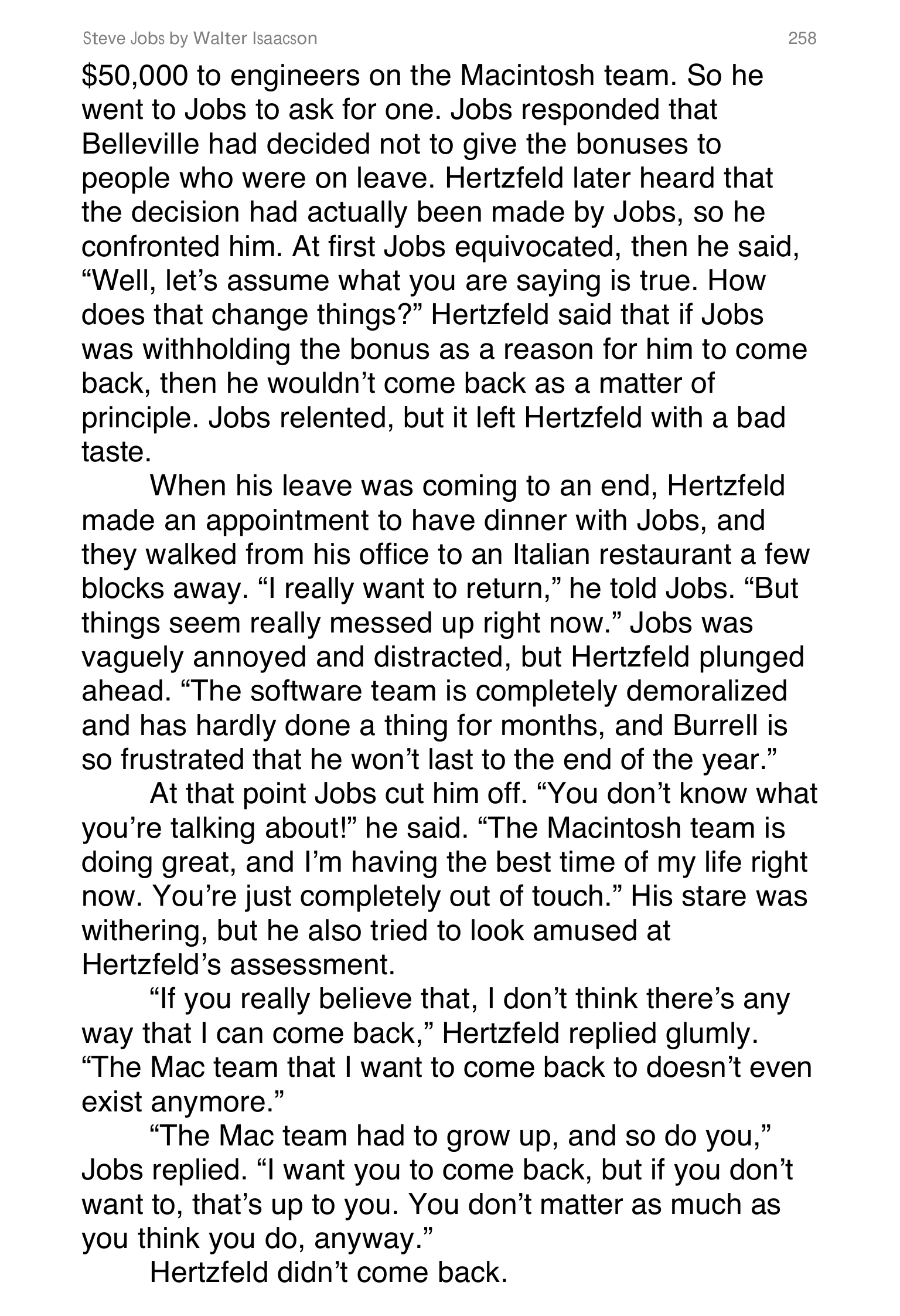 Apple Steve Jobs Biography by Walter Isaacson — page 276
