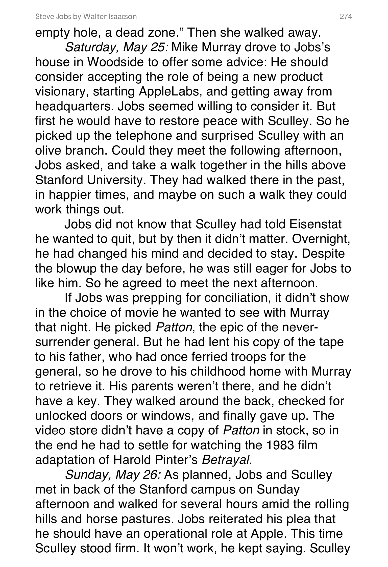 Apple Steve Jobs Biography by Walter Isaacson — page 292
