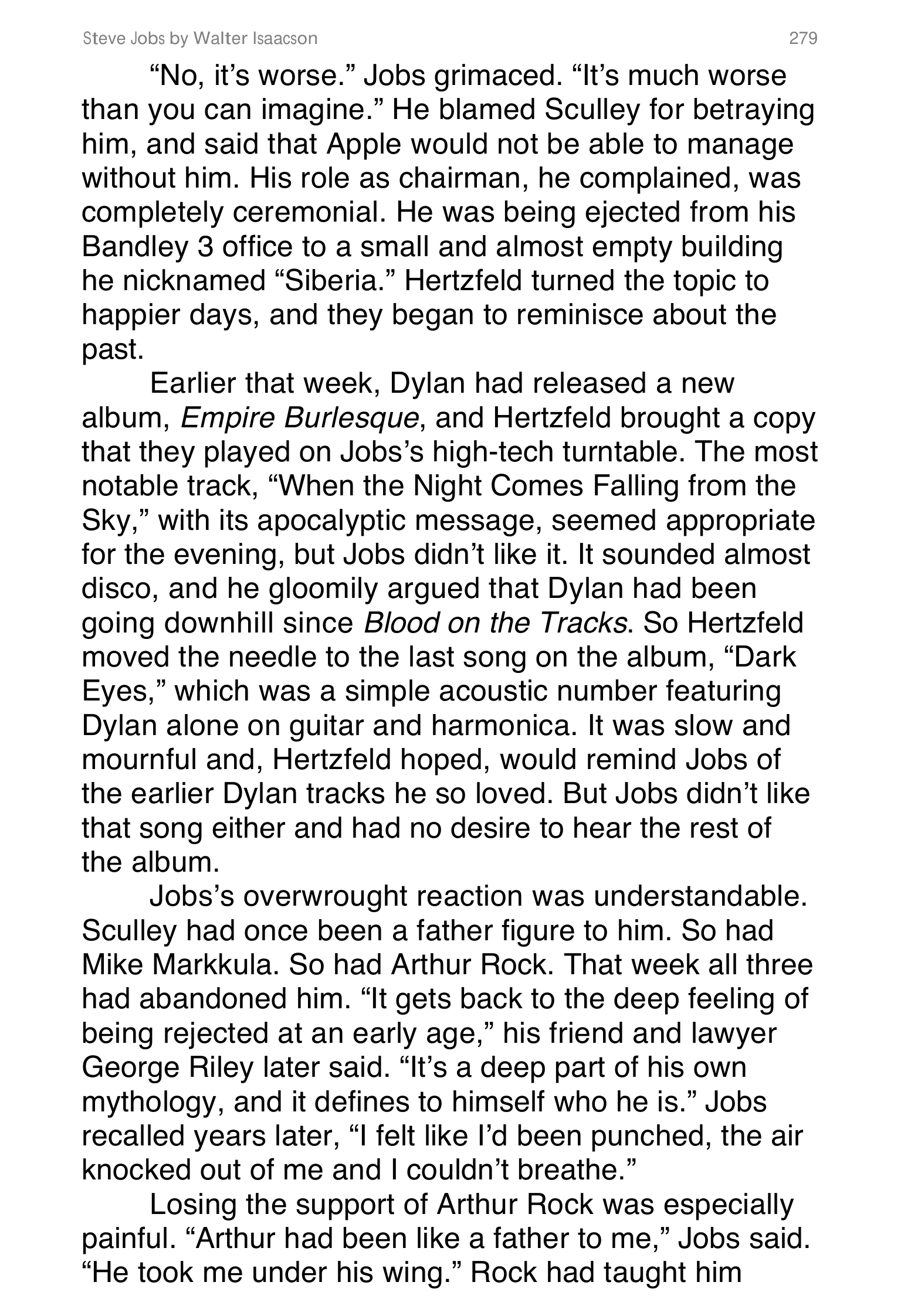 Apple Steve Jobs Biography by Walter Isaacson — page 297