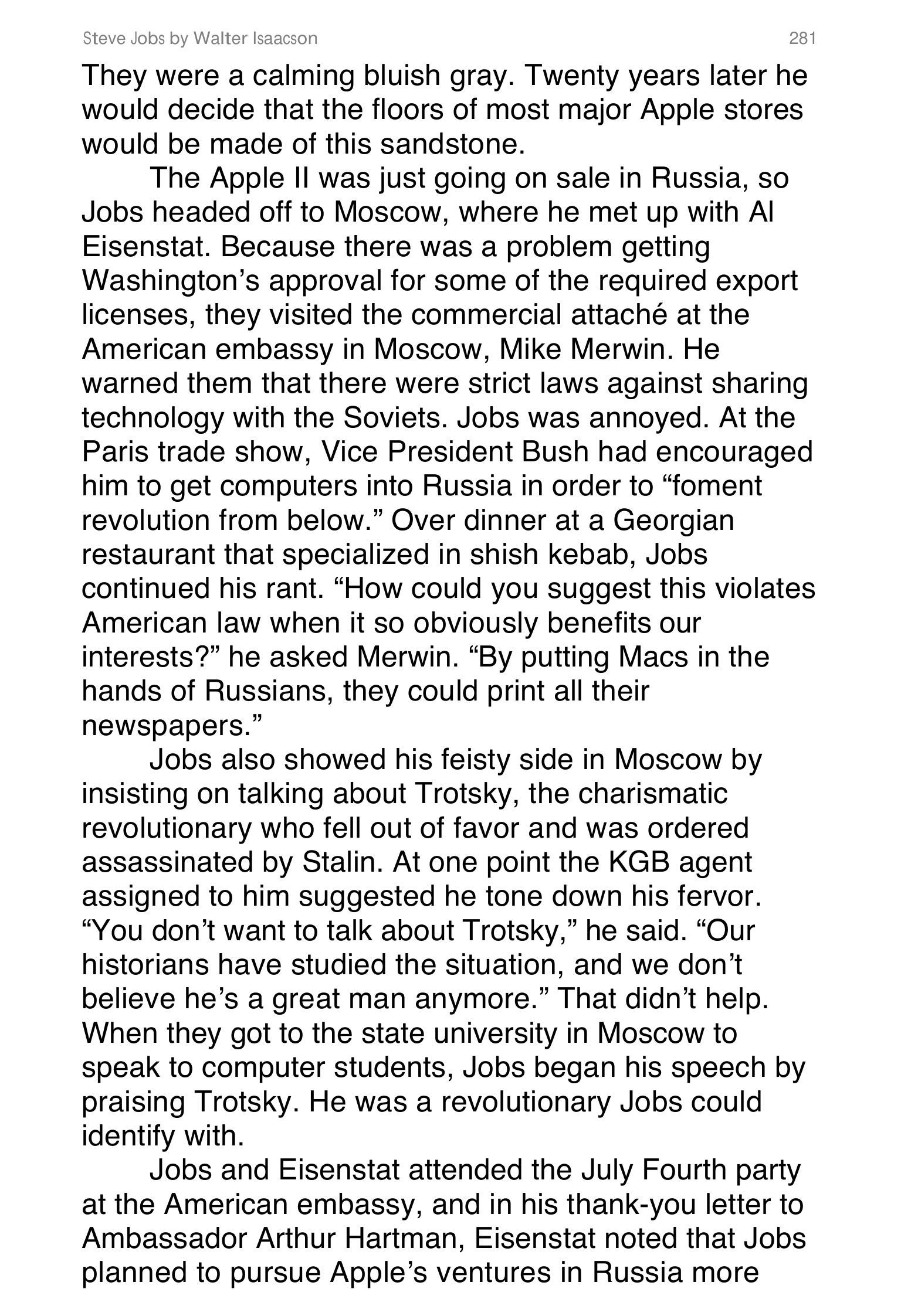Apple Steve Jobs Biography by Walter Isaacson — page 299
