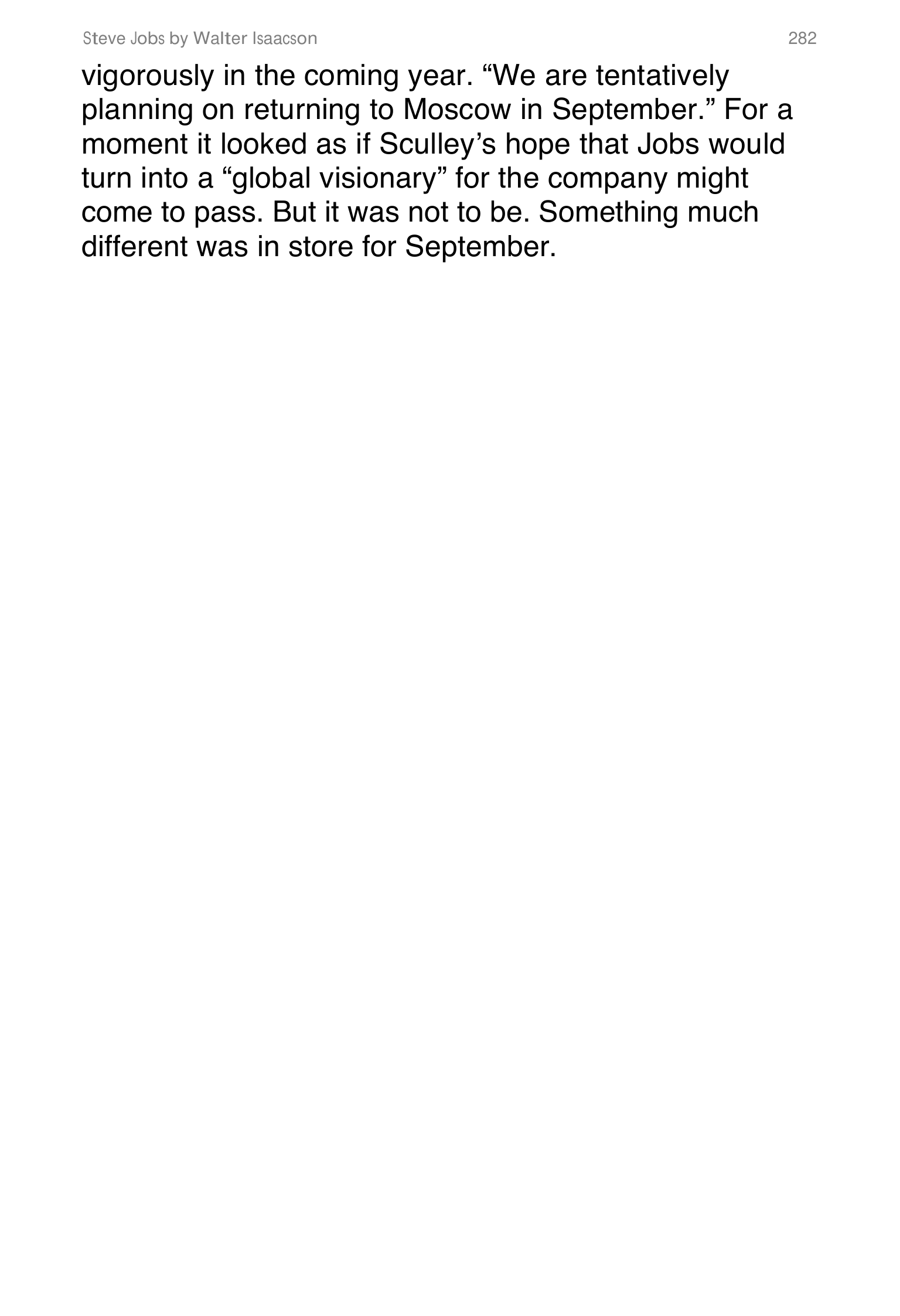 Apple Steve Jobs Biography by Walter Isaacson — page 300